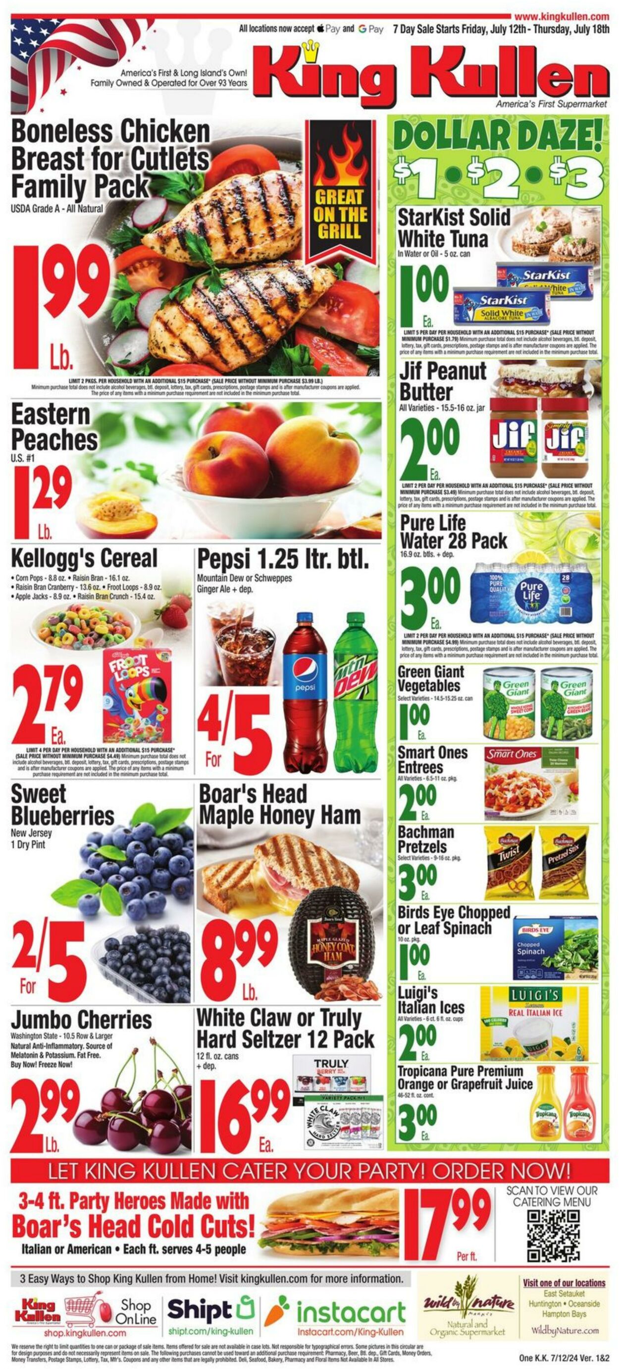 Weekly ad King Kullen 07/12/2024 - 07/18/2024