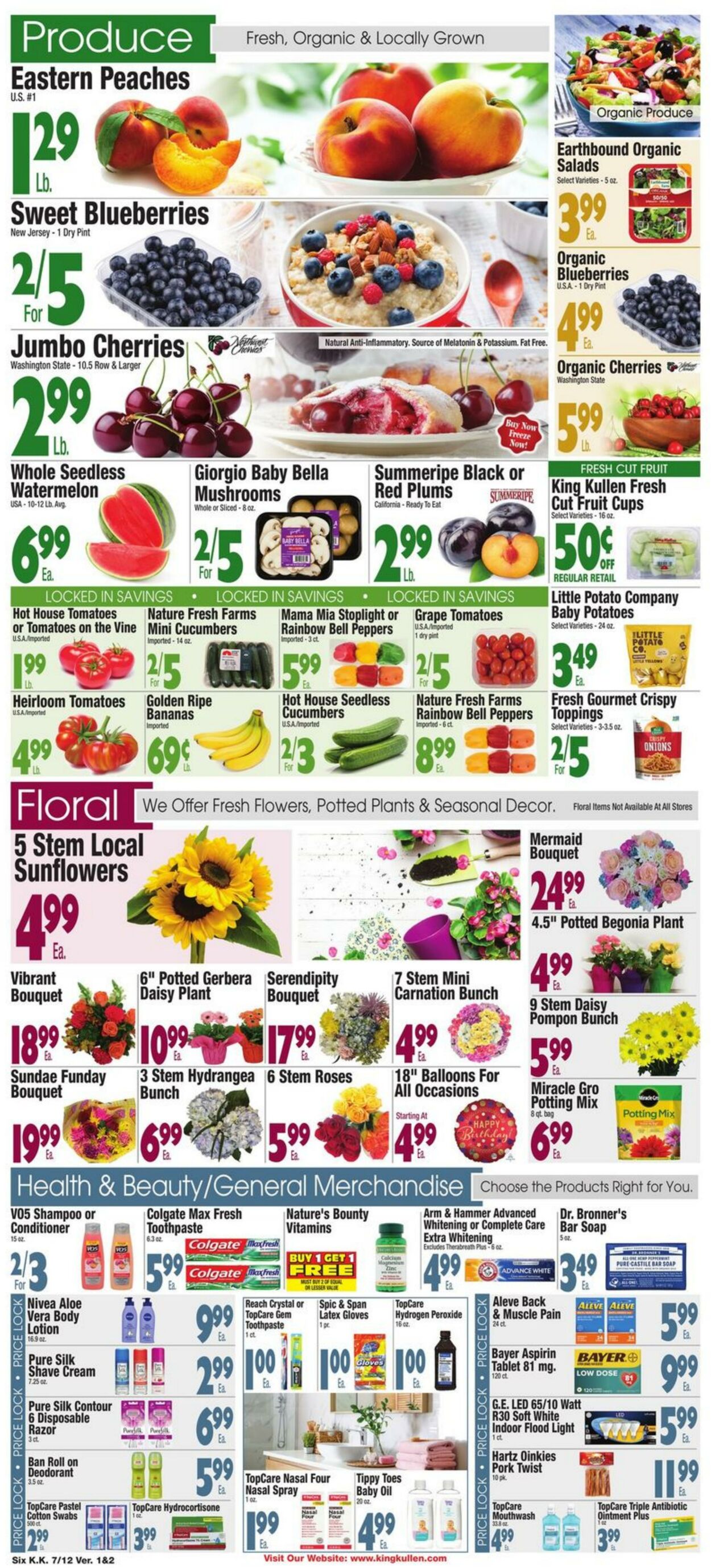 Weekly ad King Kullen 07/12/2024 - 07/18/2024