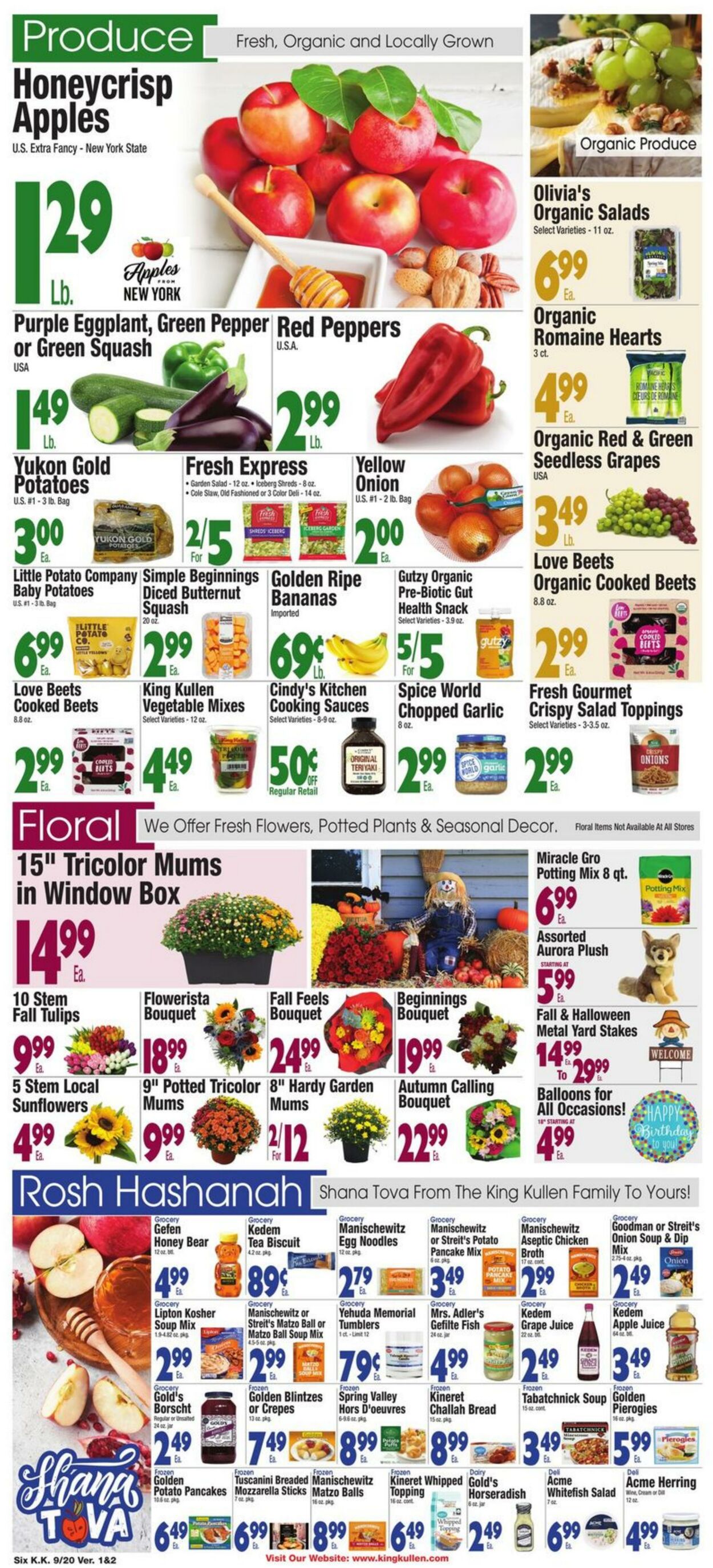 Weekly ad King Kullen 09/20/2024 - 09/26/2024