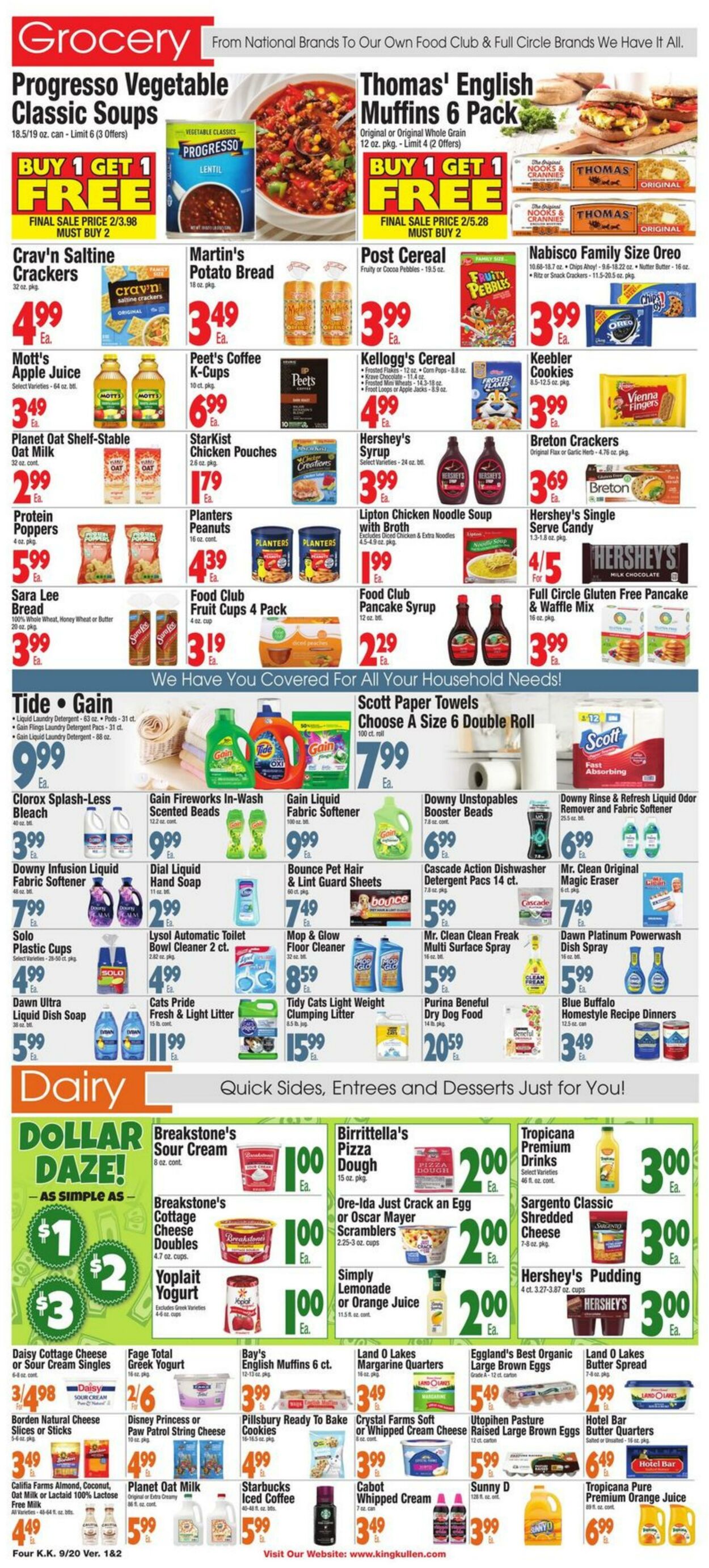 Weekly ad King Kullen 09/20/2024 - 09/26/2024