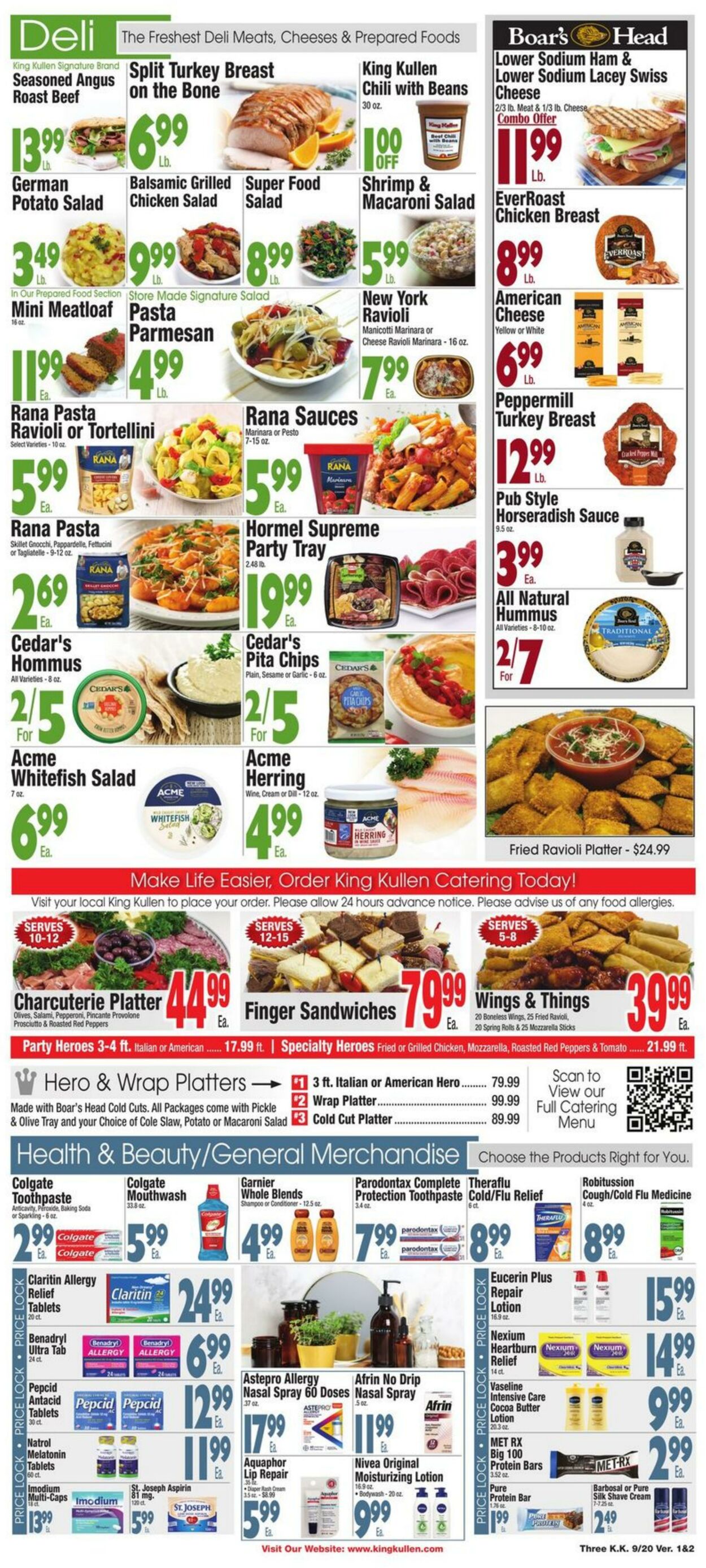 Weekly ad King Kullen 09/20/2024 - 09/26/2024