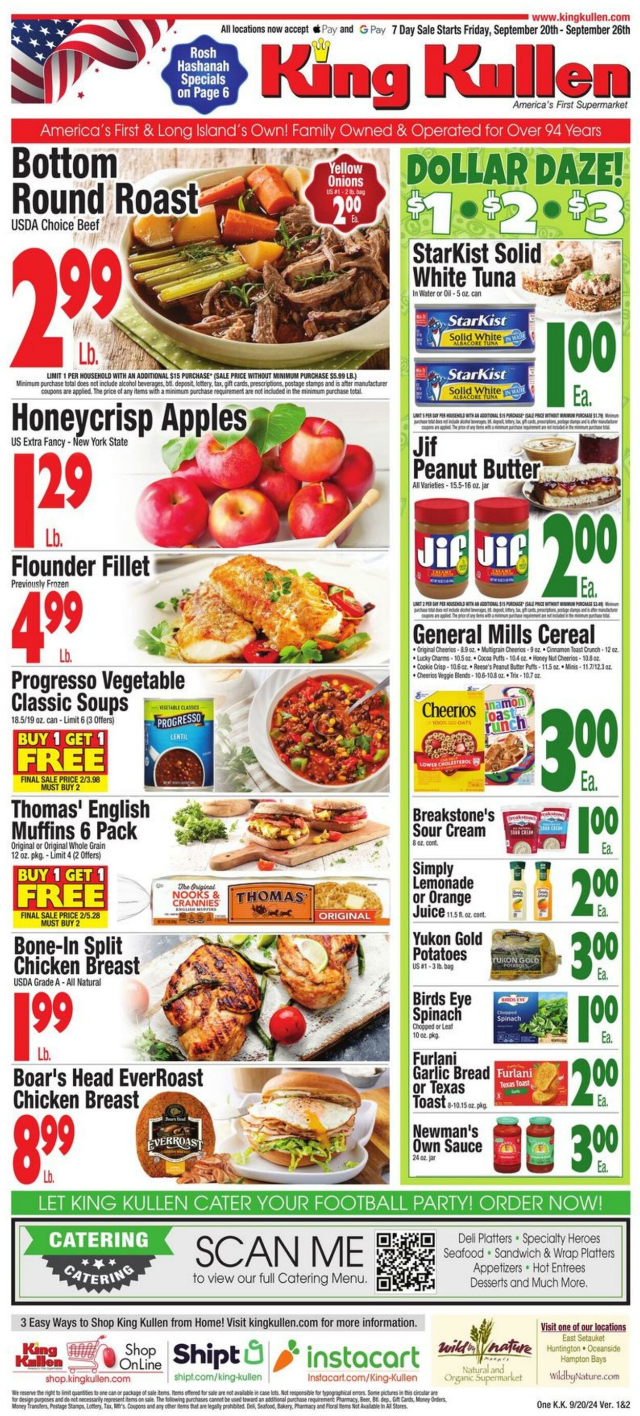 Weekly ad King Kullen 09/20/2024 - 09/26/2024