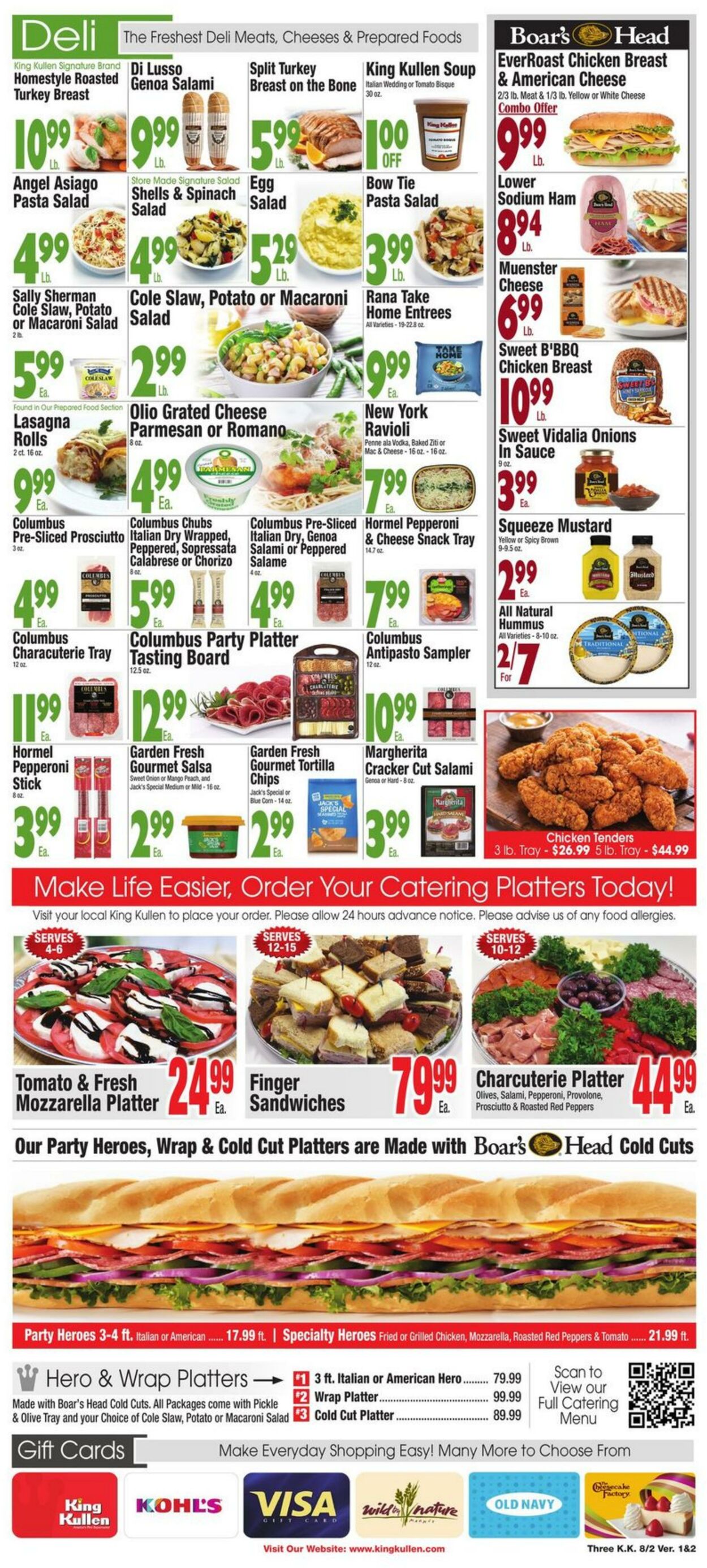 Weekly ad King Kullen 08/02/2024 - 08/08/2024