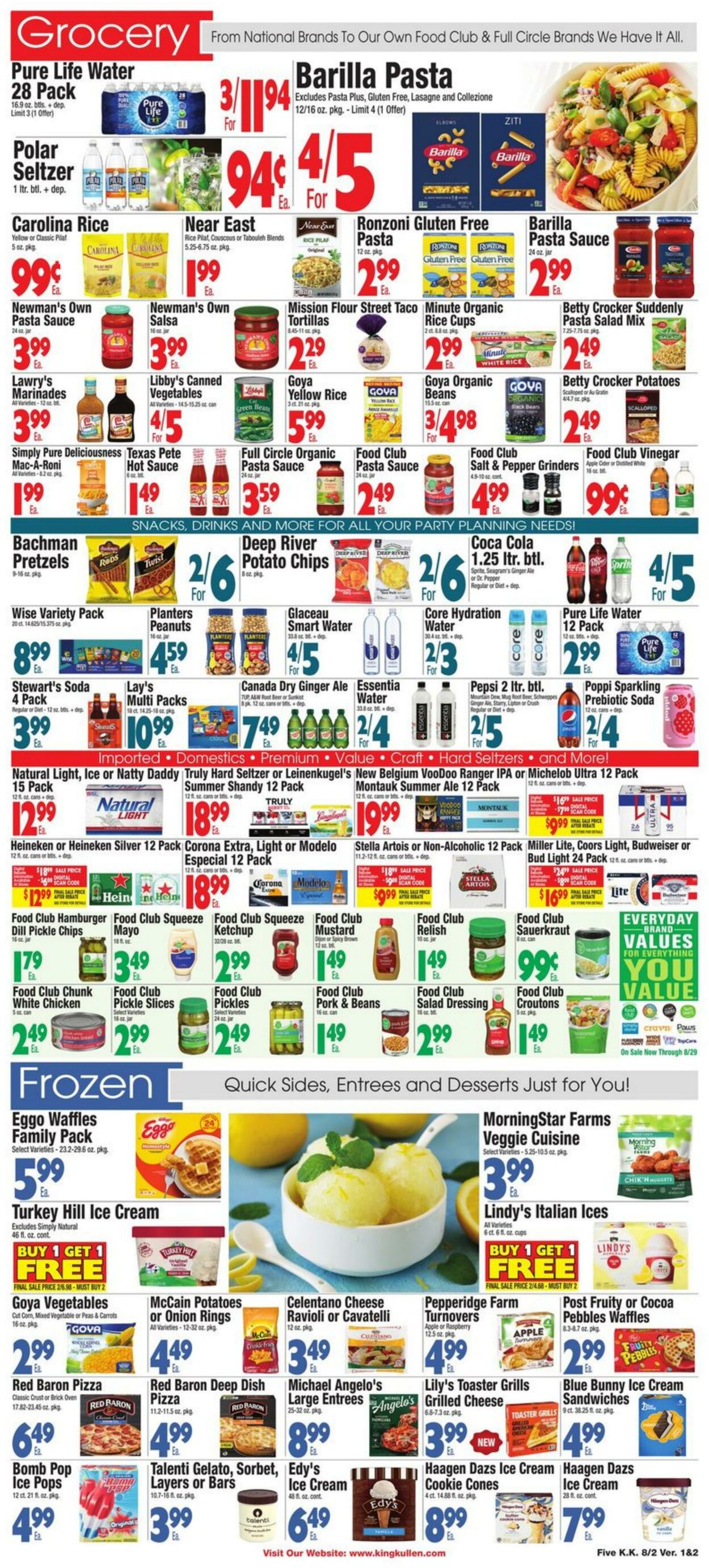 Weekly ad King Kullen 08/02/2024 - 08/08/2024