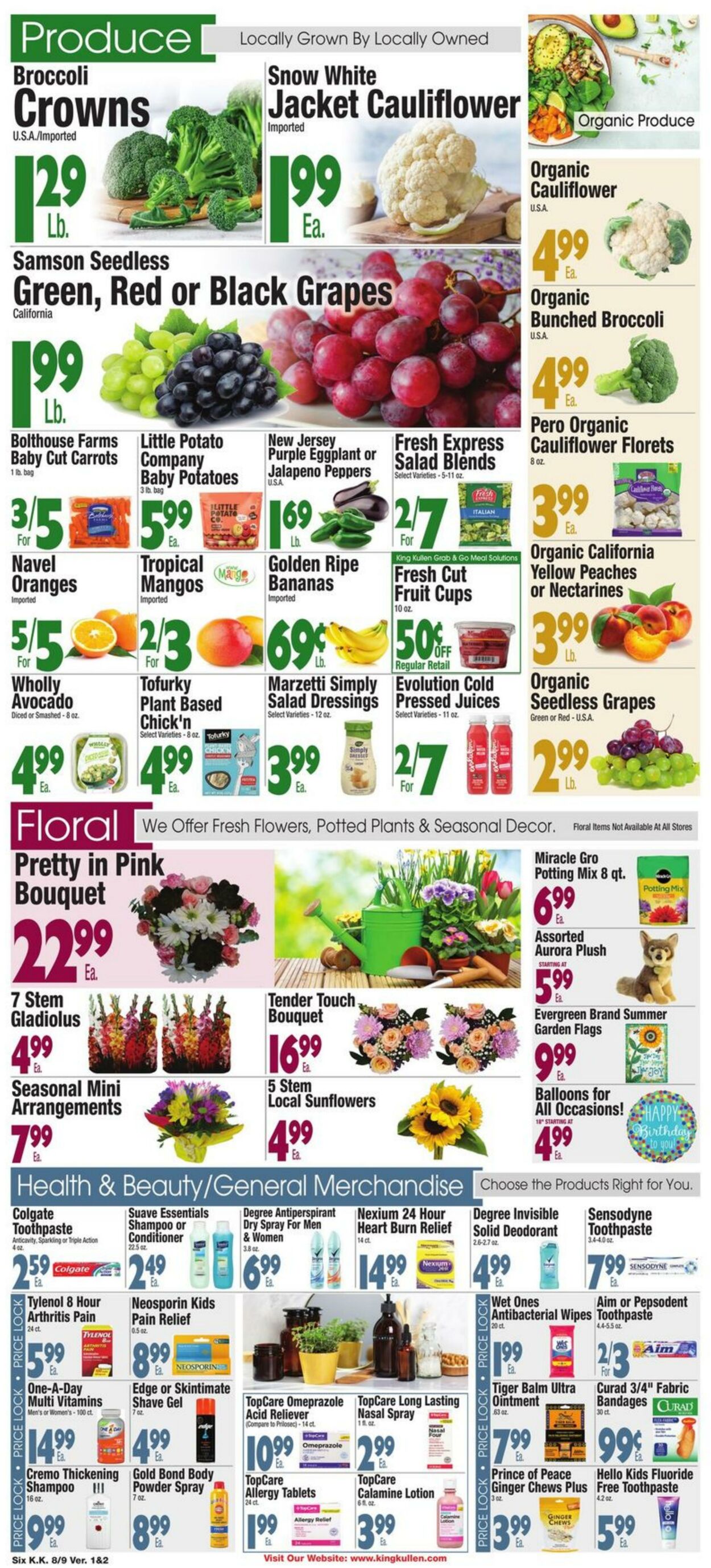 Weekly ad King Kullen 08/09/2024 - 08/15/2024