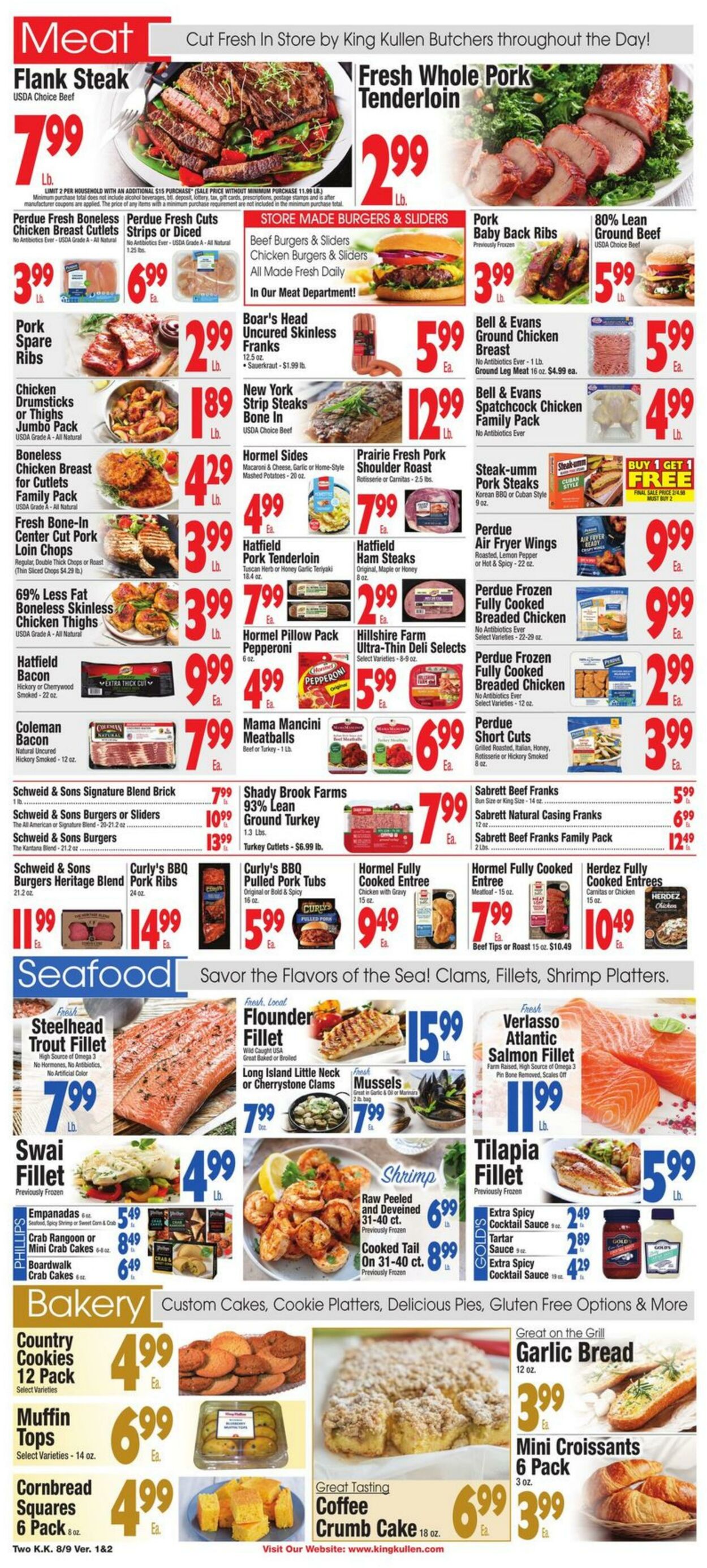 Weekly ad King Kullen 08/09/2024 - 08/15/2024