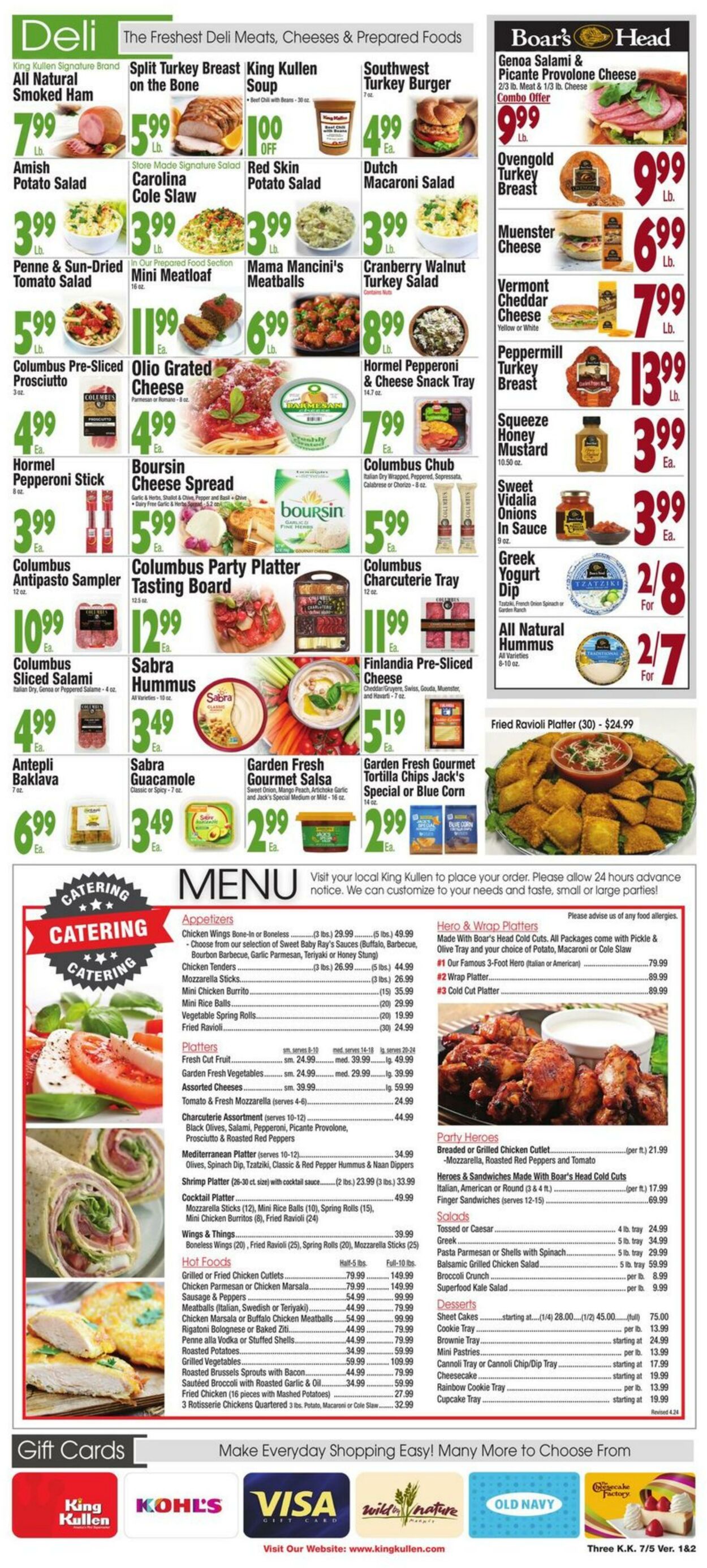 Weekly ad King Kullen 07/05/2024 - 07/11/2024