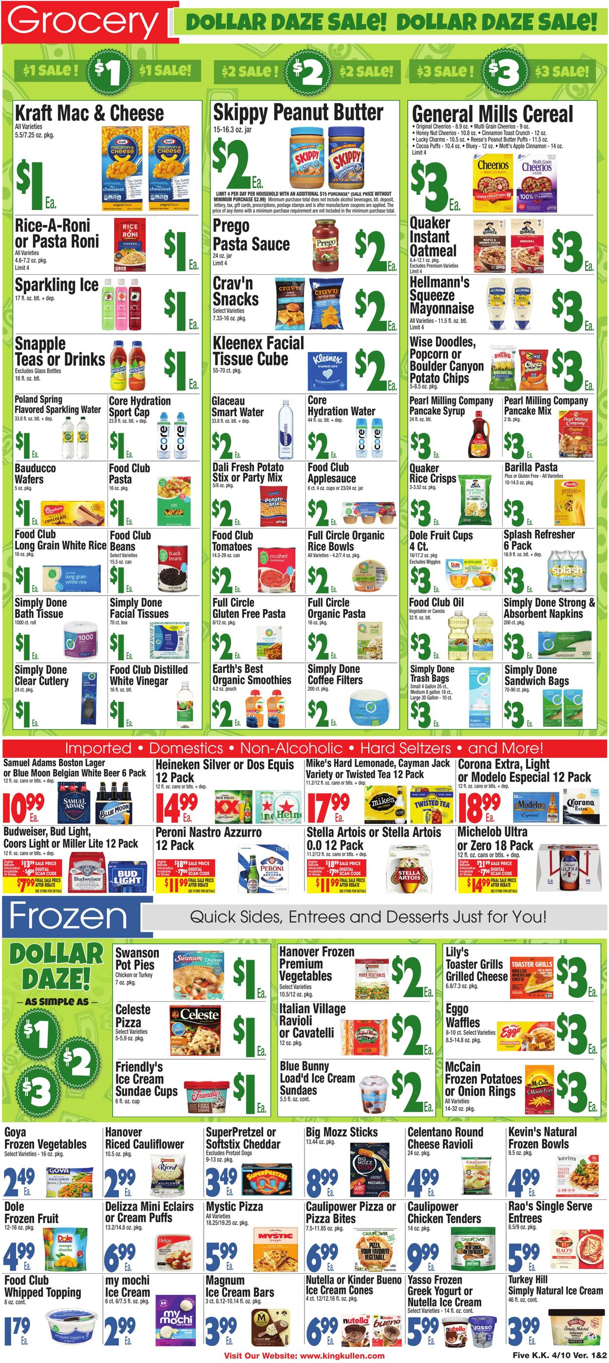 Weekly ad King Kullen 04/09/2026 - 04/16/2026