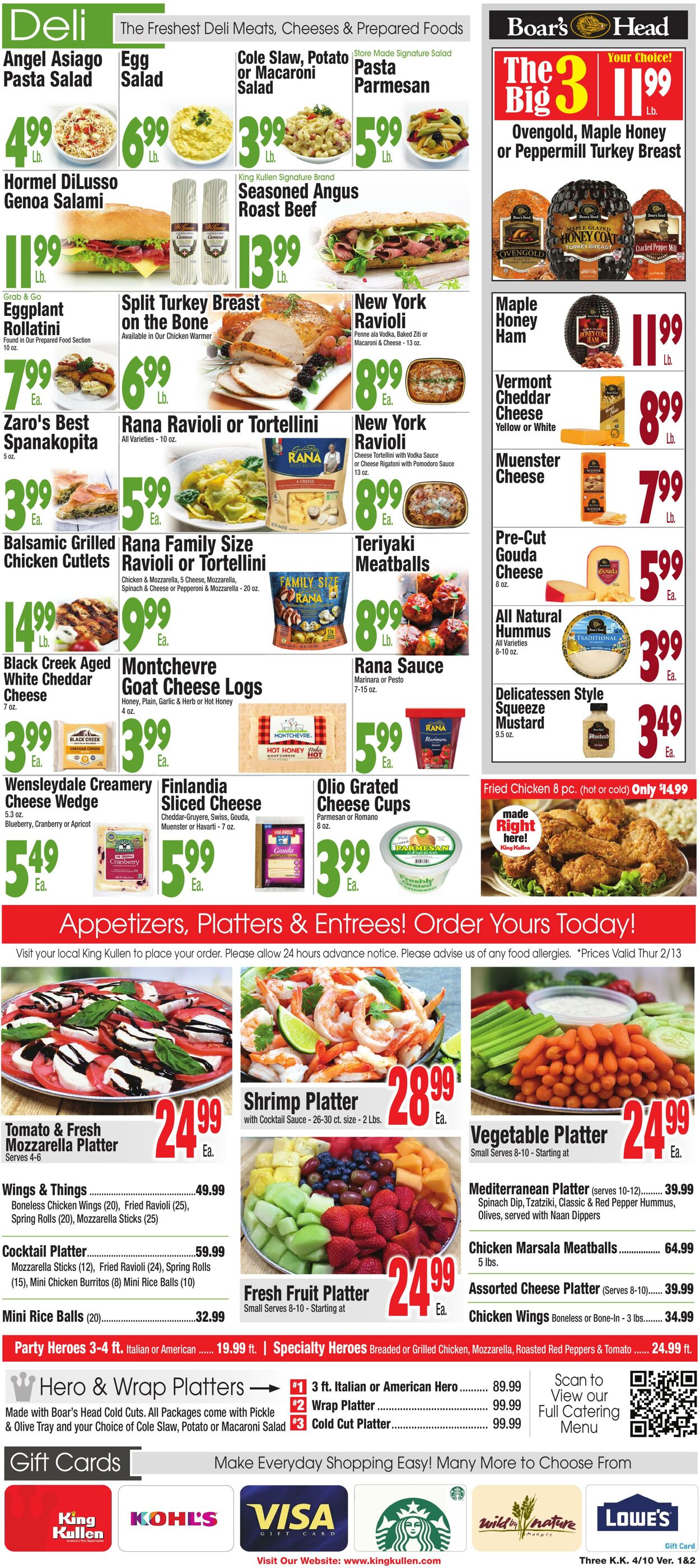 Weekly ad King Kullen 04/09/2026 - 04/16/2026