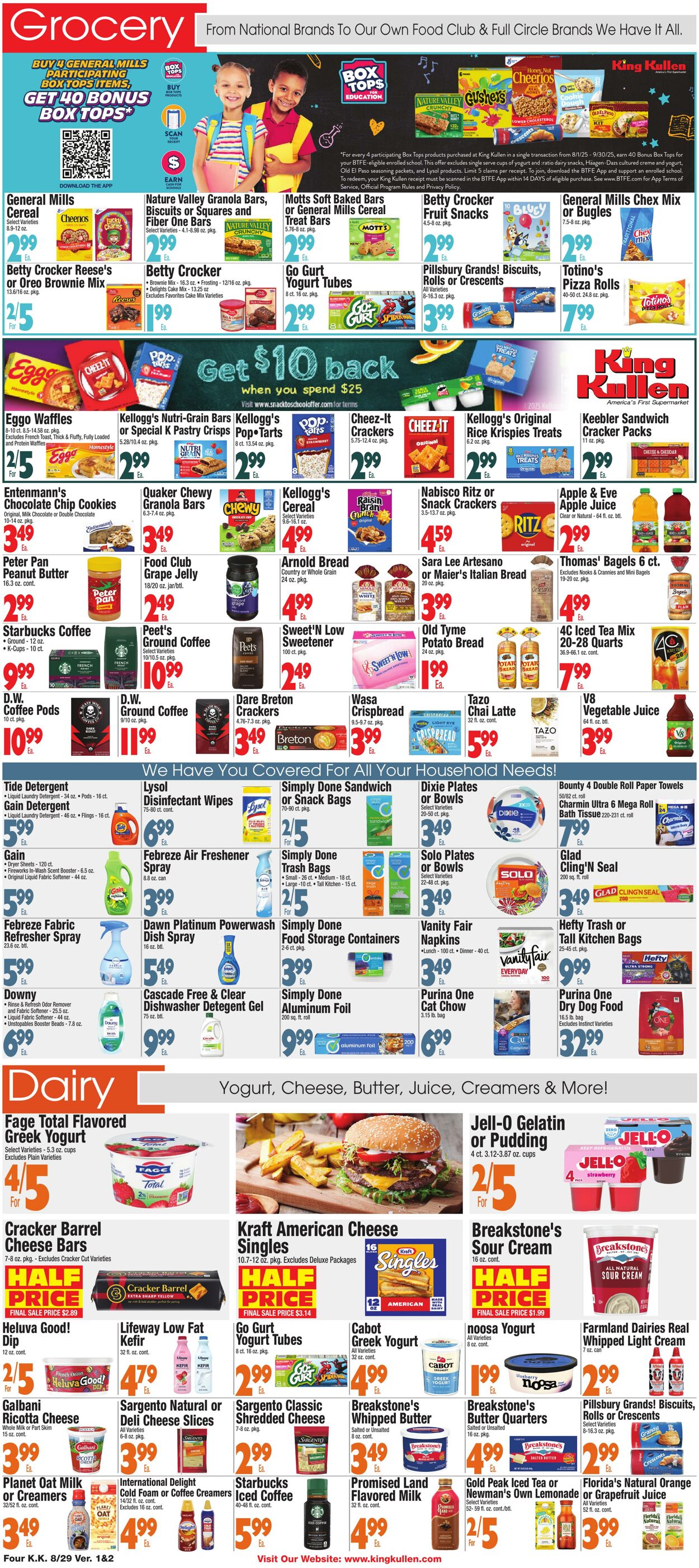 Weekly ad King Kullen 08/28/2025 - 09/04/2025