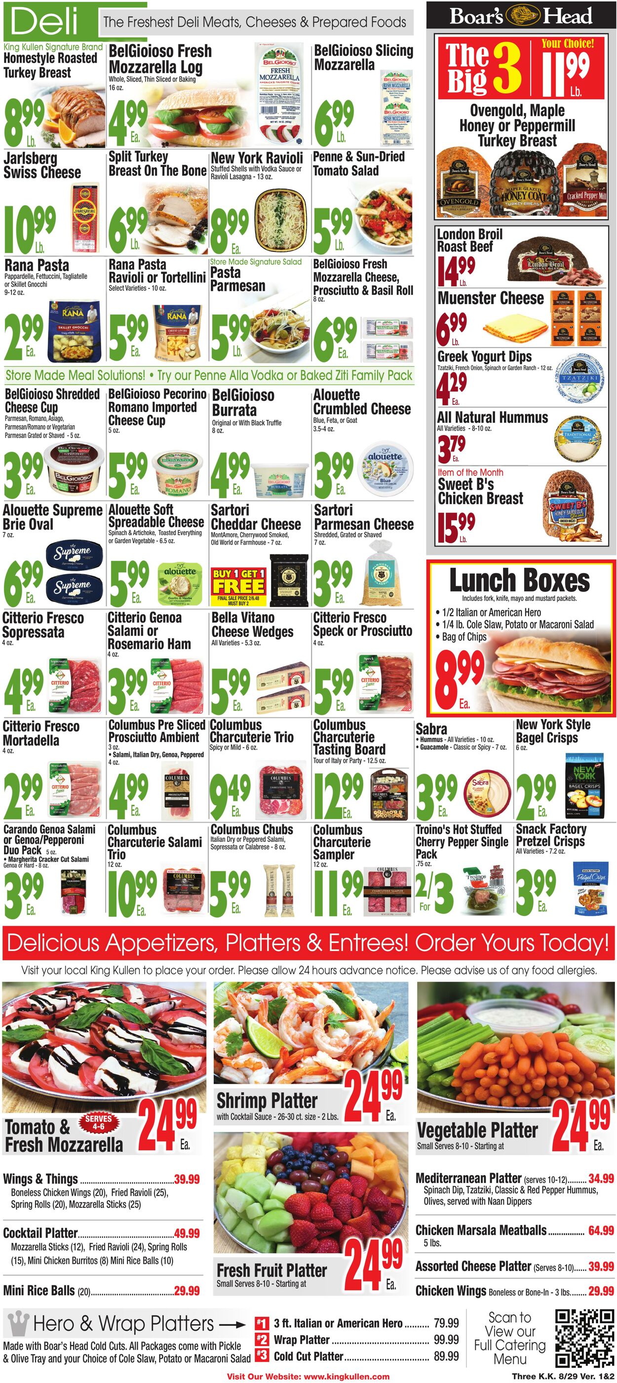 Weekly ad King Kullen 08/28/2025 - 09/04/2025