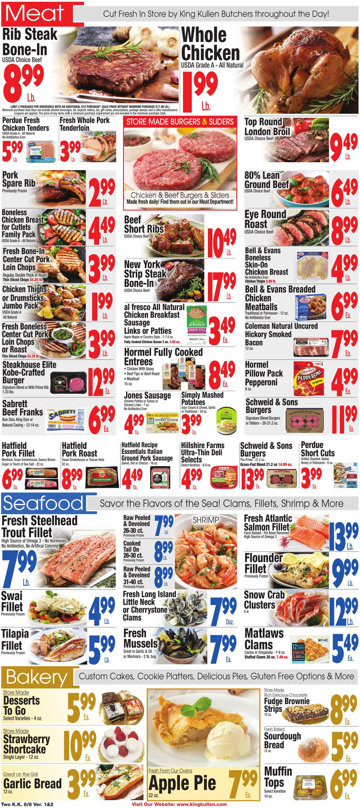 Weekly ad King Kullen 08/07/2025 - 08/14/2025