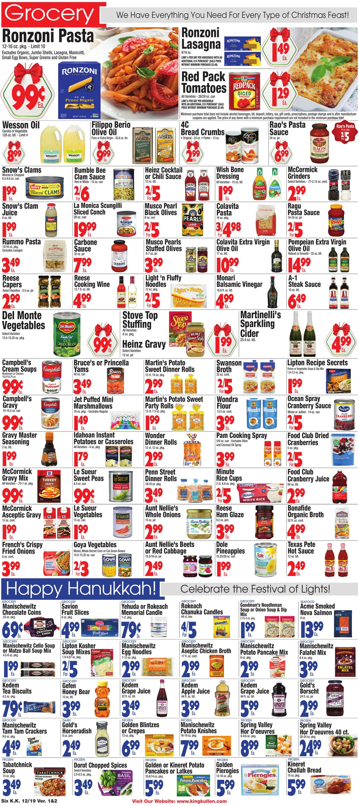 Weekly ad King Kullen 12/18/2025 - 12/25/2025