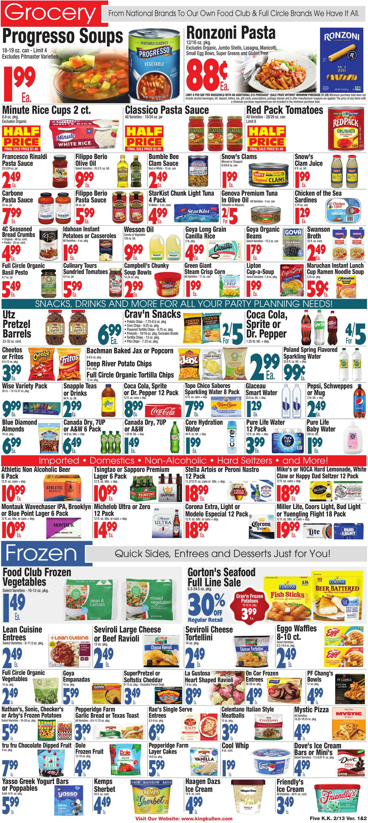 Weekly ad King Kullen 02/12/2026 - 02/19/2026