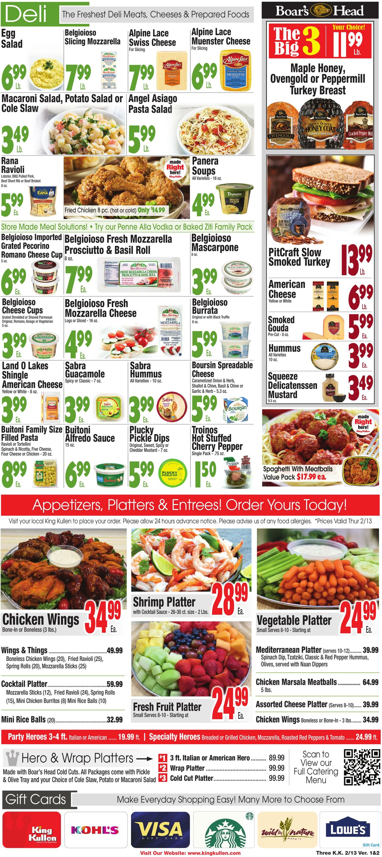 Weekly ad King Kullen 02/12/2026 - 02/19/2026