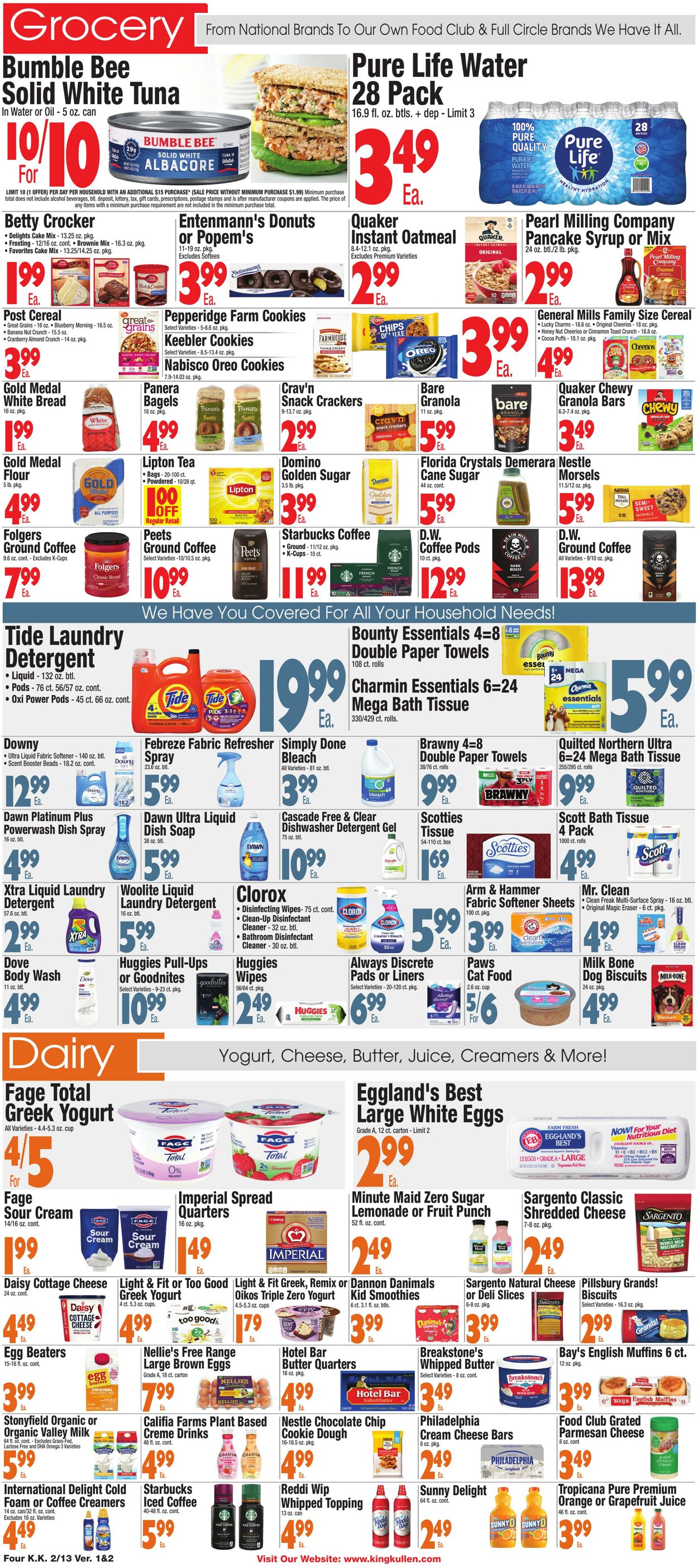 Weekly ad King Kullen 02/12/2026 - 02/19/2026
