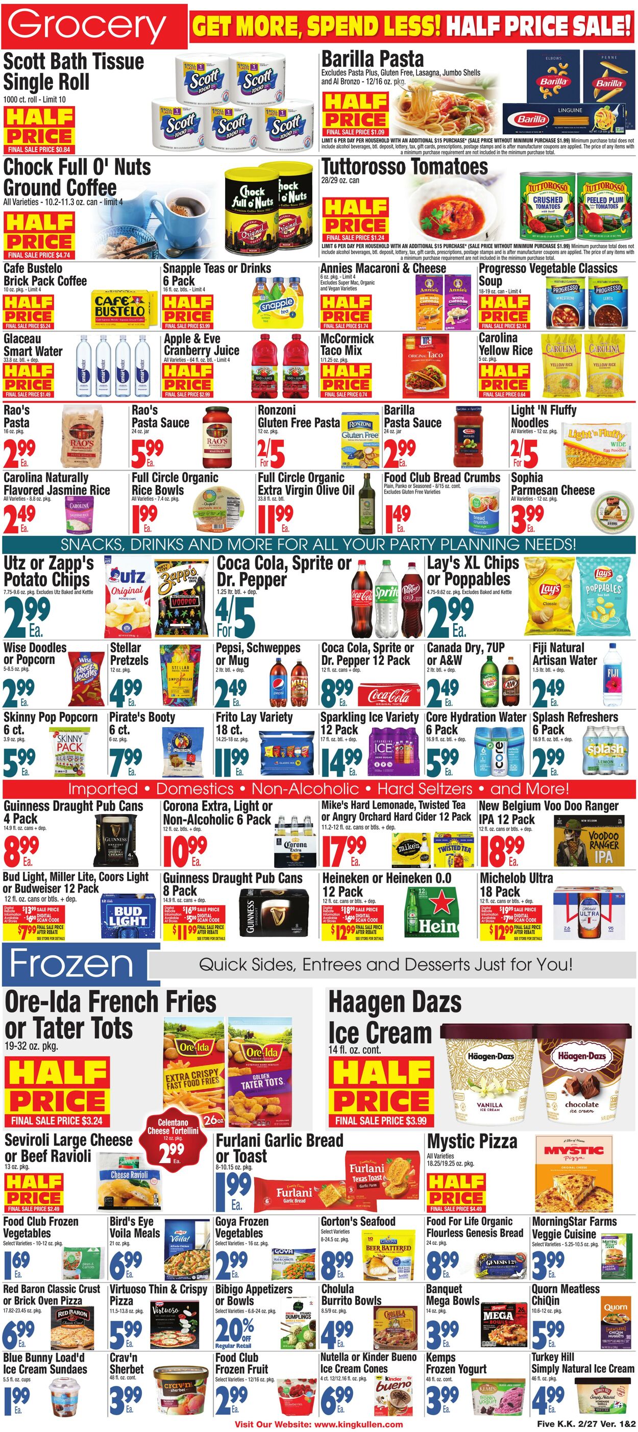 Weekly ad King Kullen 02/26/2026 - 03/05/2026