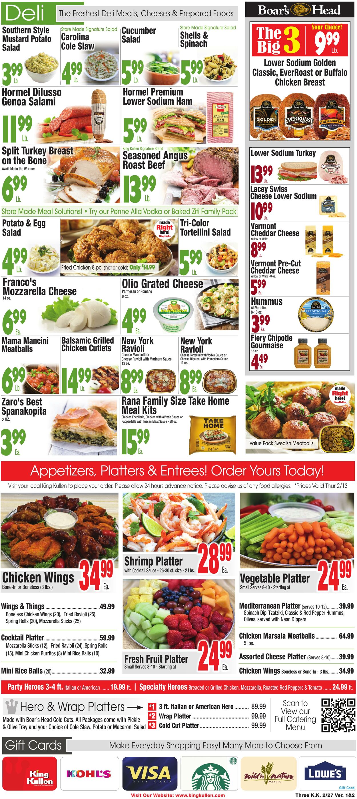 Weekly ad King Kullen 02/26/2026 - 03/05/2026