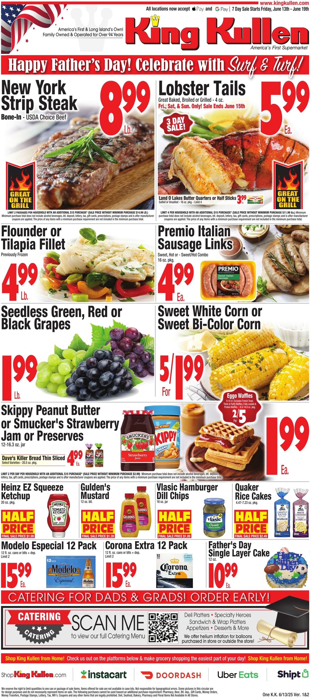 Weekly ad King Kullen 06/12/2025 - 06/19/2025