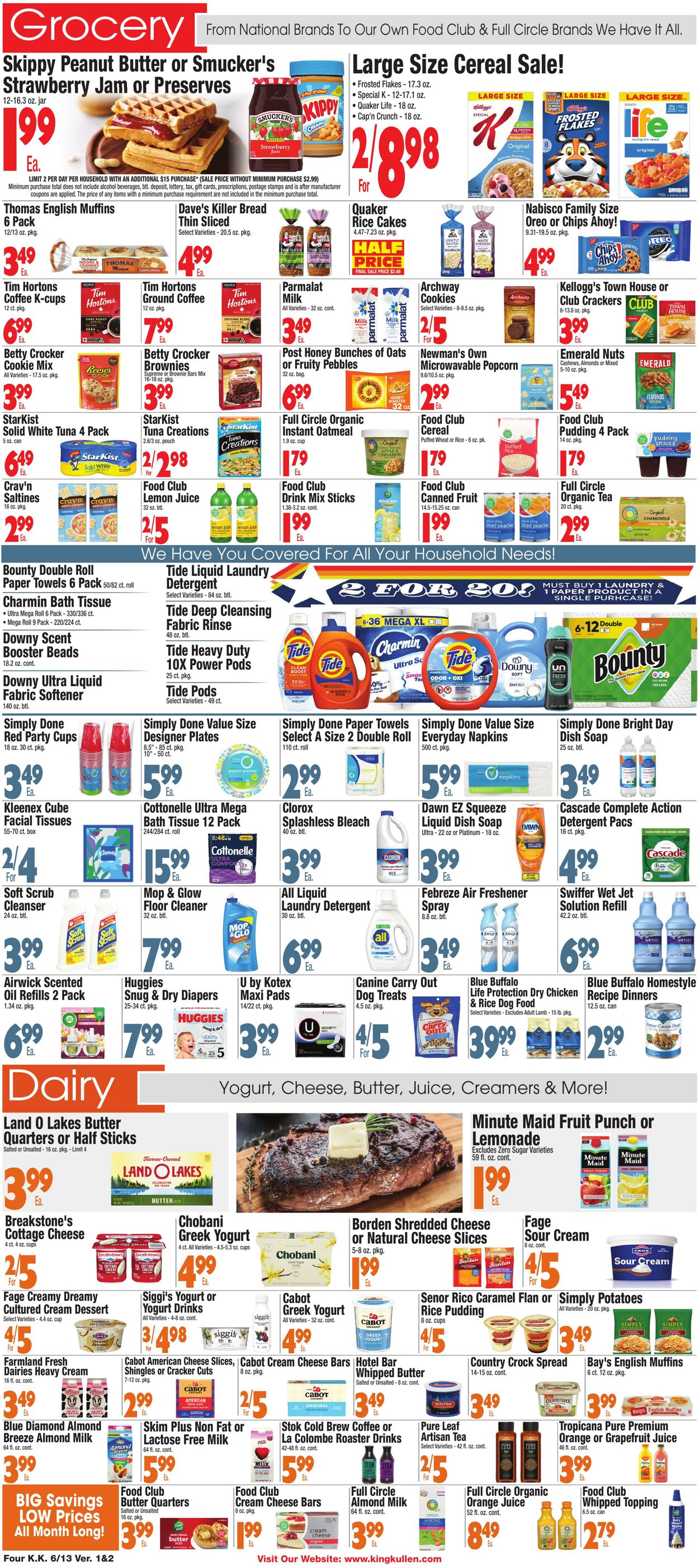 Weekly ad King Kullen 06/12/2025 - 06/19/2025