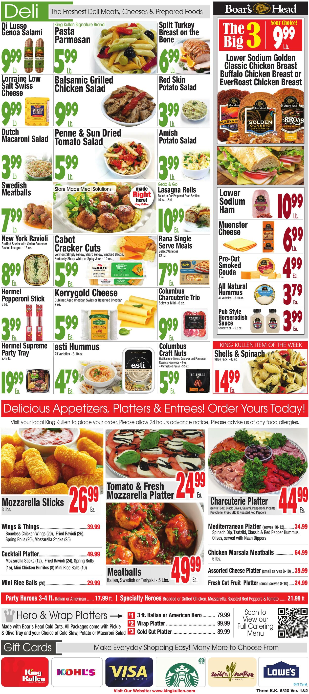 Weekly ad King Kullen 06/19/2025 - 06/26/2025