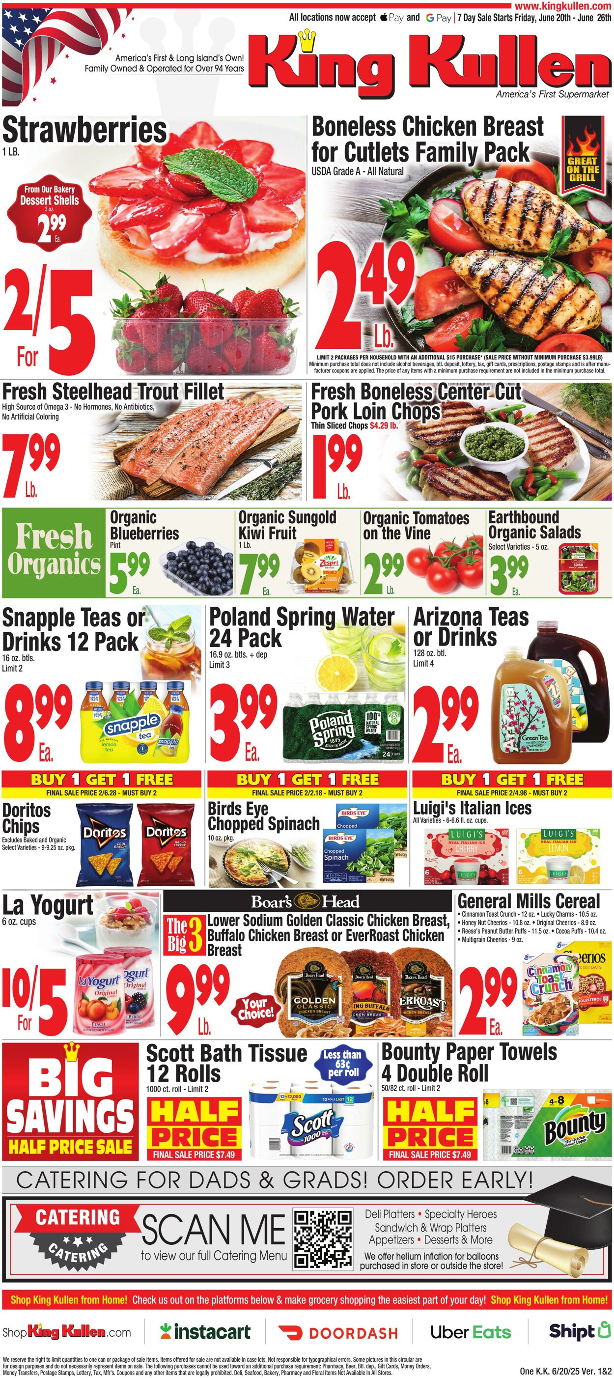 Weekly ad King Kullen 06/19/2025 - 06/26/2025