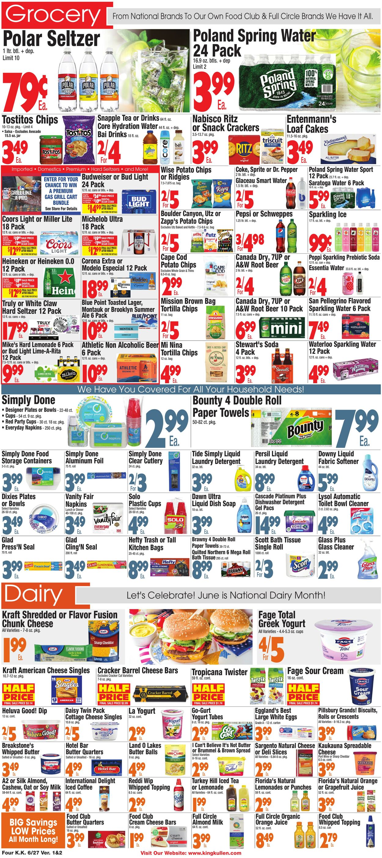 Weekly ad King Kullen 06/26/2025 - 07/03/2025