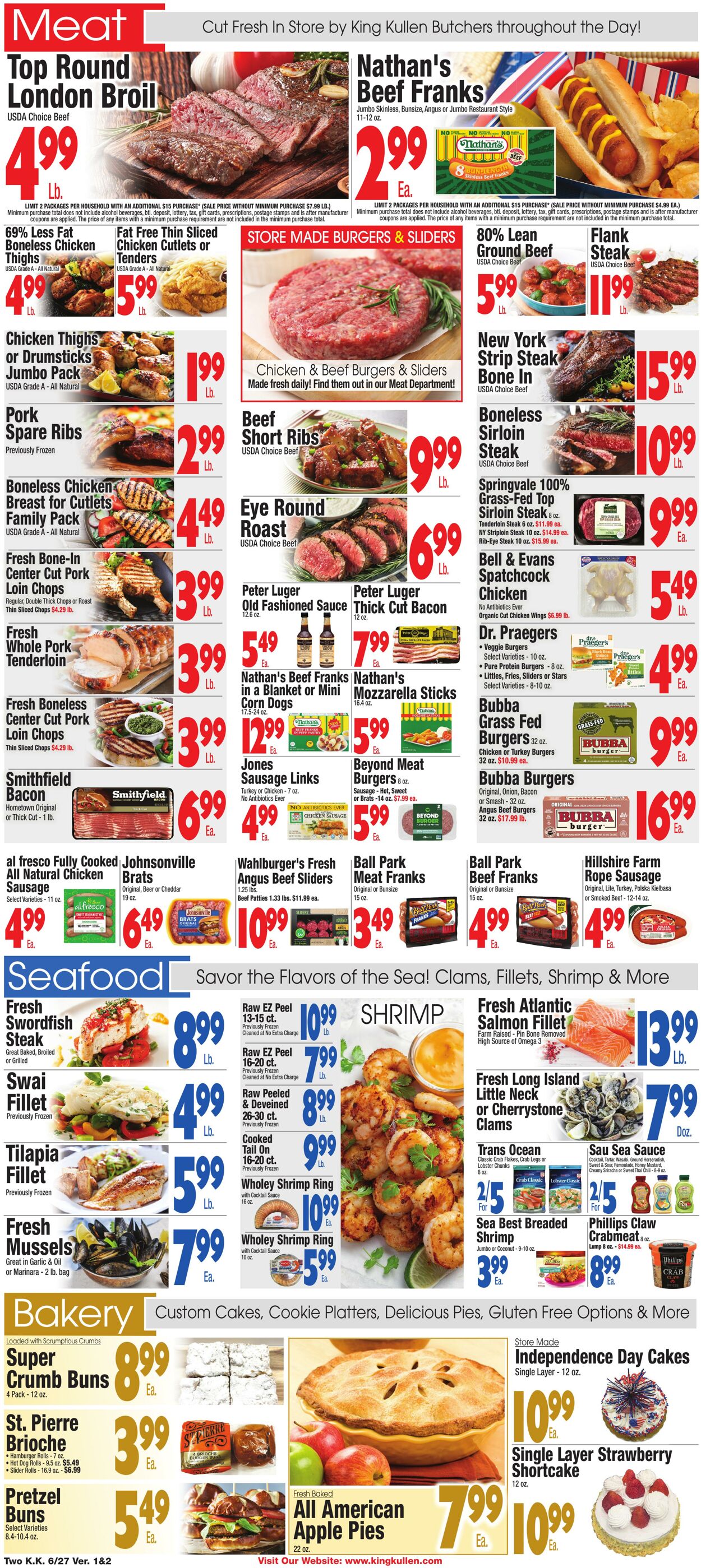Weekly ad King Kullen 06/26/2025 - 07/03/2025
