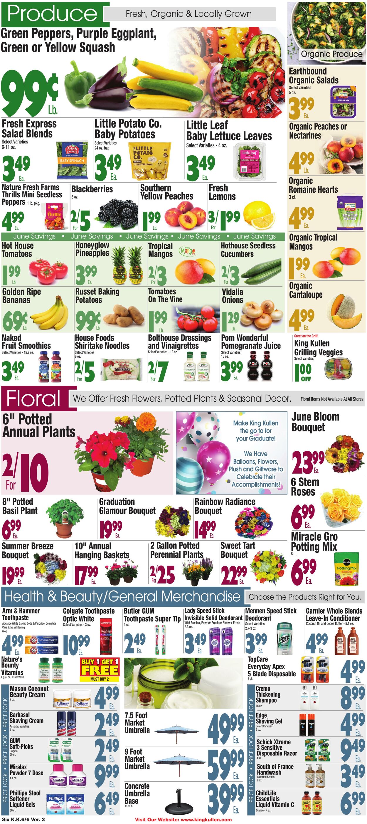 Weekly ad King Kullen 06/05/2025 - 06/12/2025