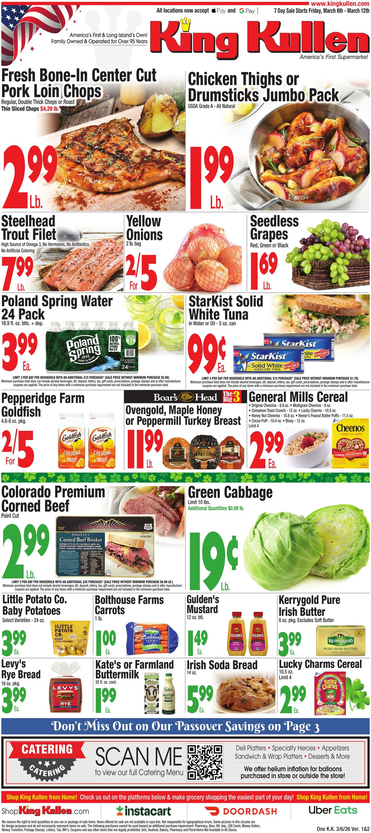 Weekly ad King Kullen 03/05/2026 - 03/12/2026