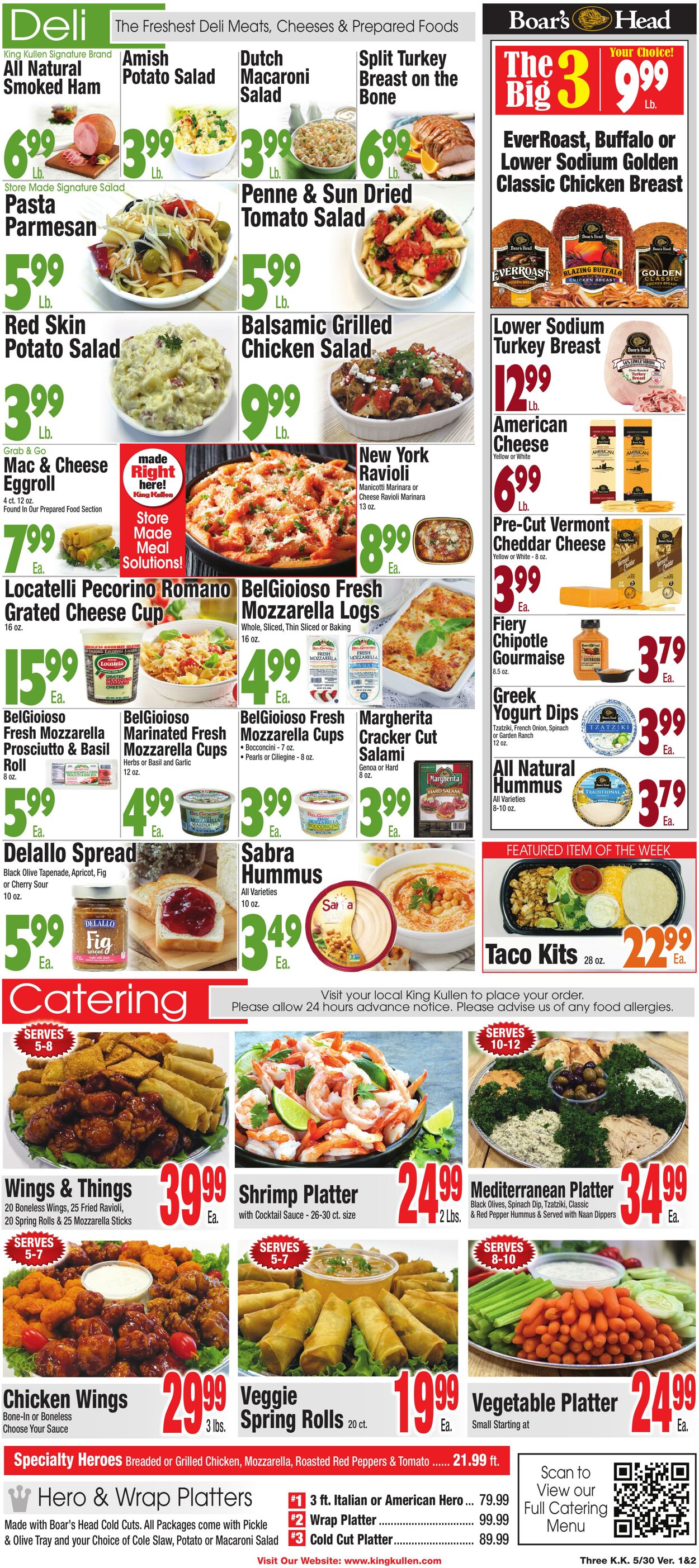 Weekly ad King Kullen 05/29/2025 - 06/05/2025