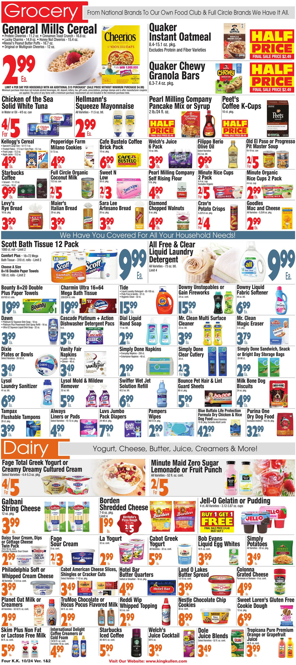 Weekly ad King Kullen 10/23/2025 - 10/30/2025