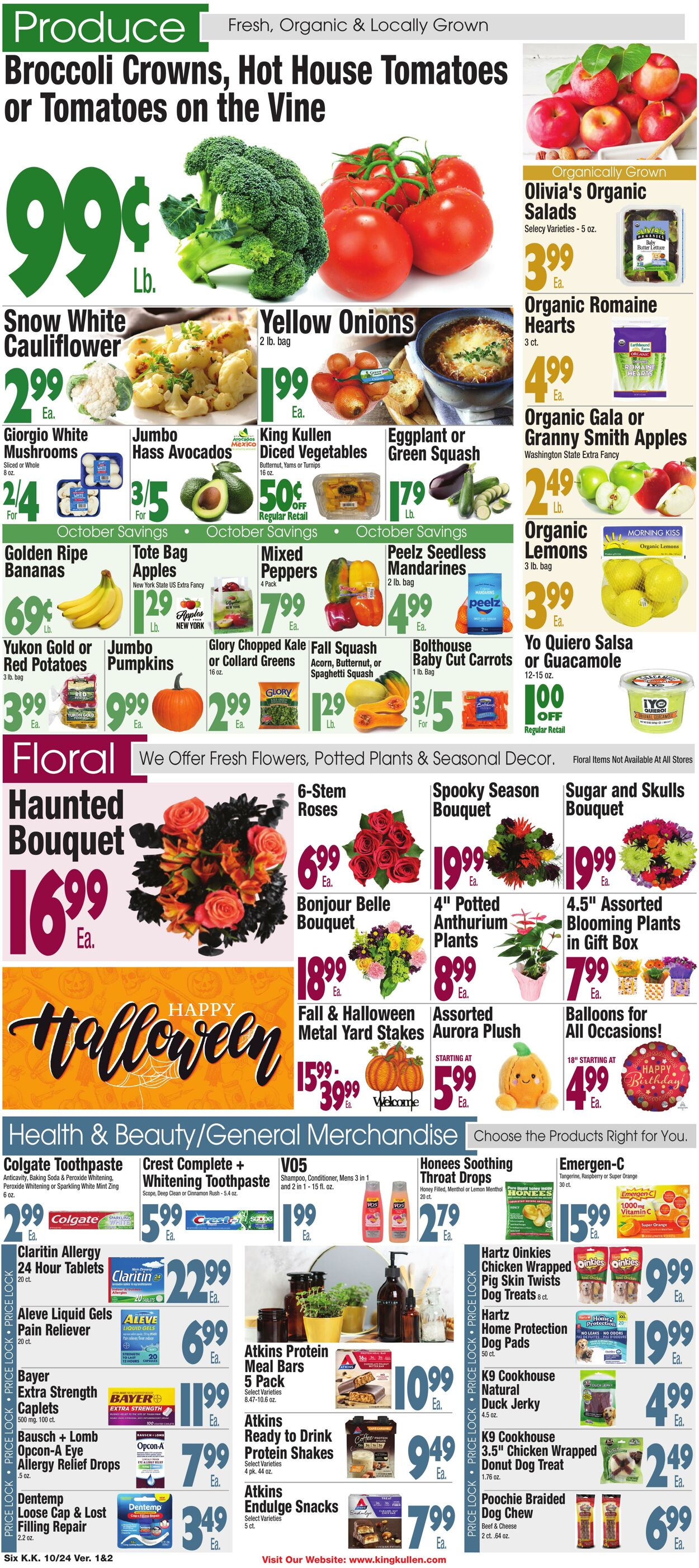 Weekly ad King Kullen 10/23/2025 - 10/30/2025