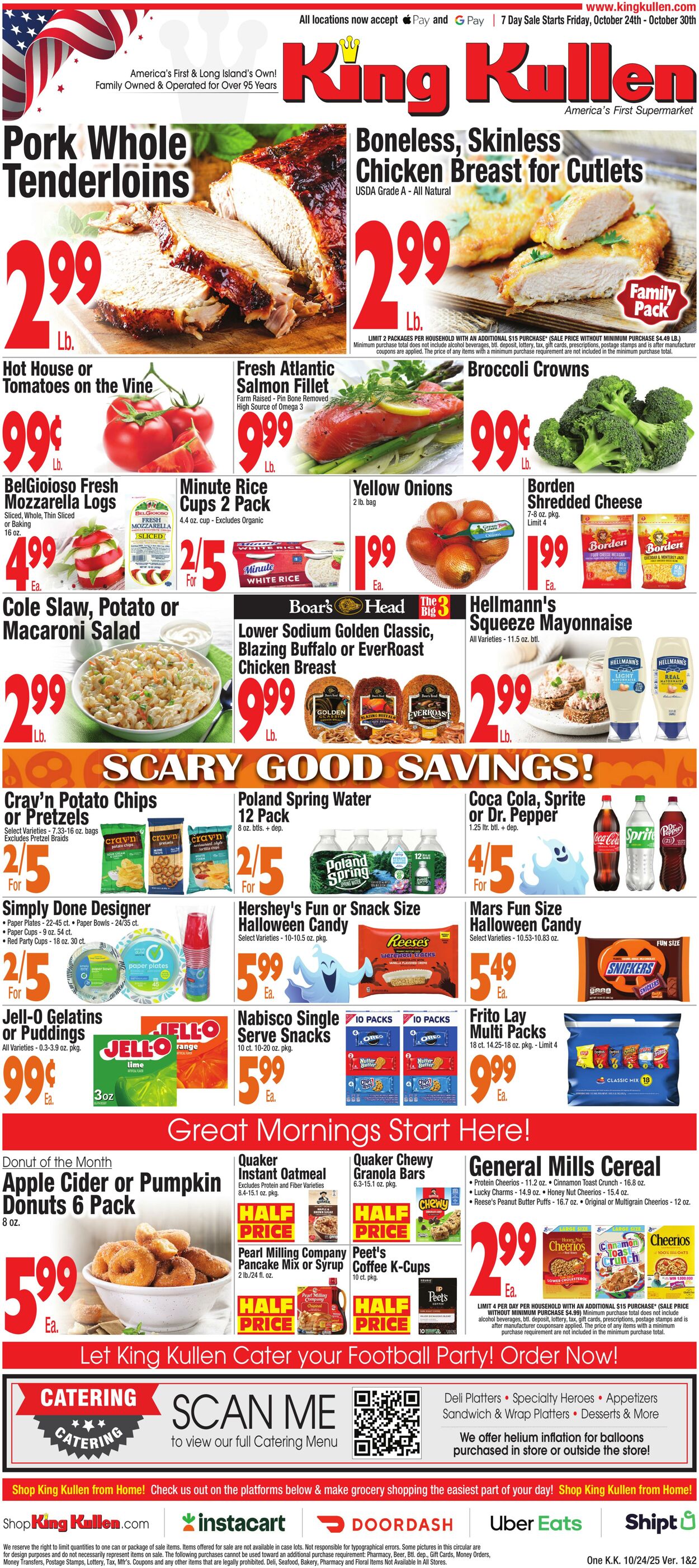 Weekly ad King Kullen 10/23/2025 - 10/30/2025