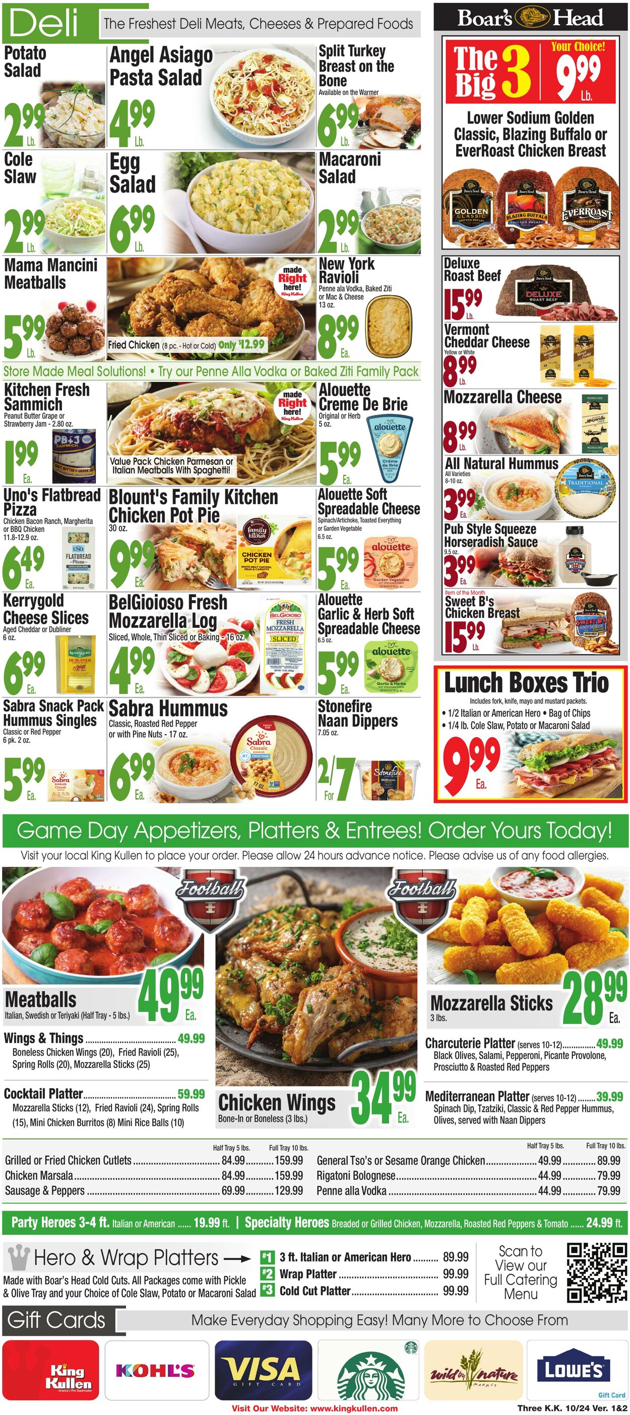 Weekly ad King Kullen 10/23/2025 - 10/30/2025