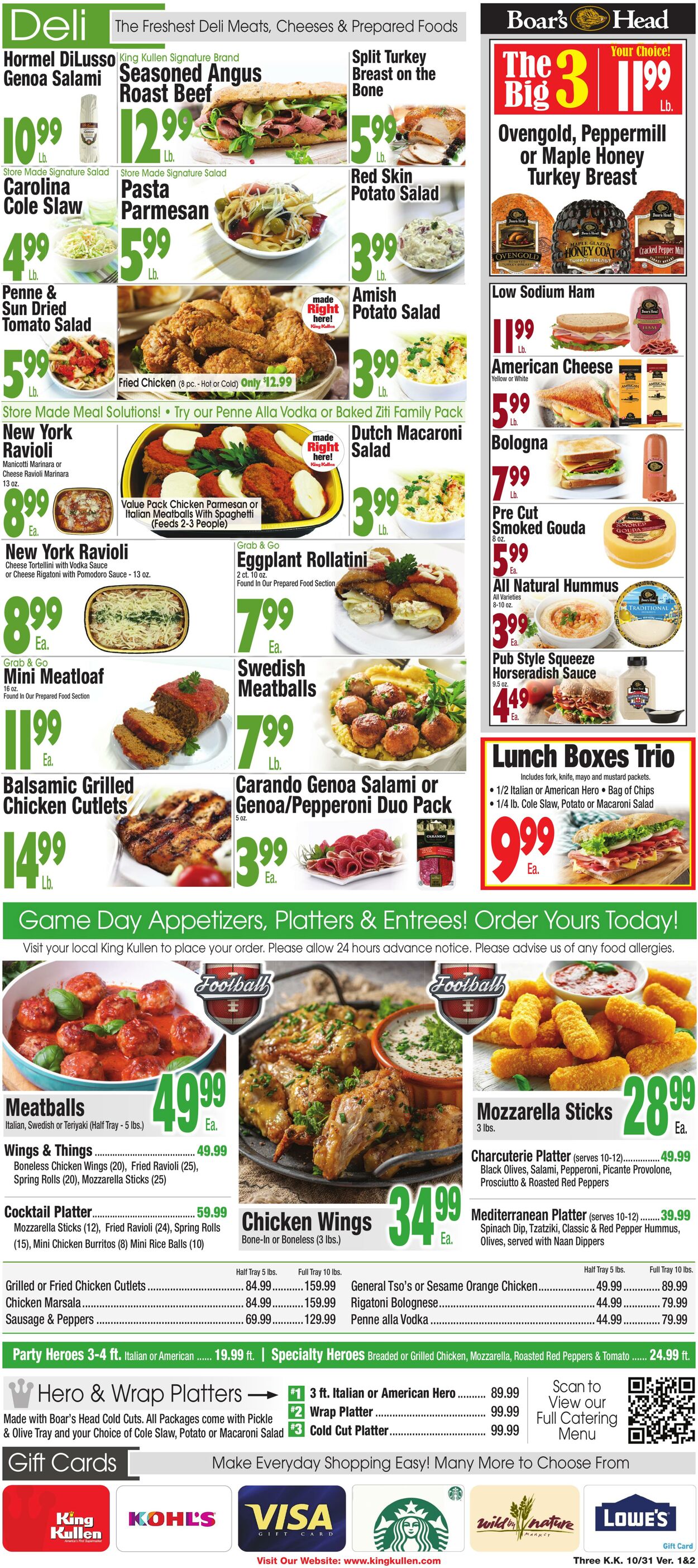 Weekly ad King Kullen 10/30/2025 - 11/06/2025