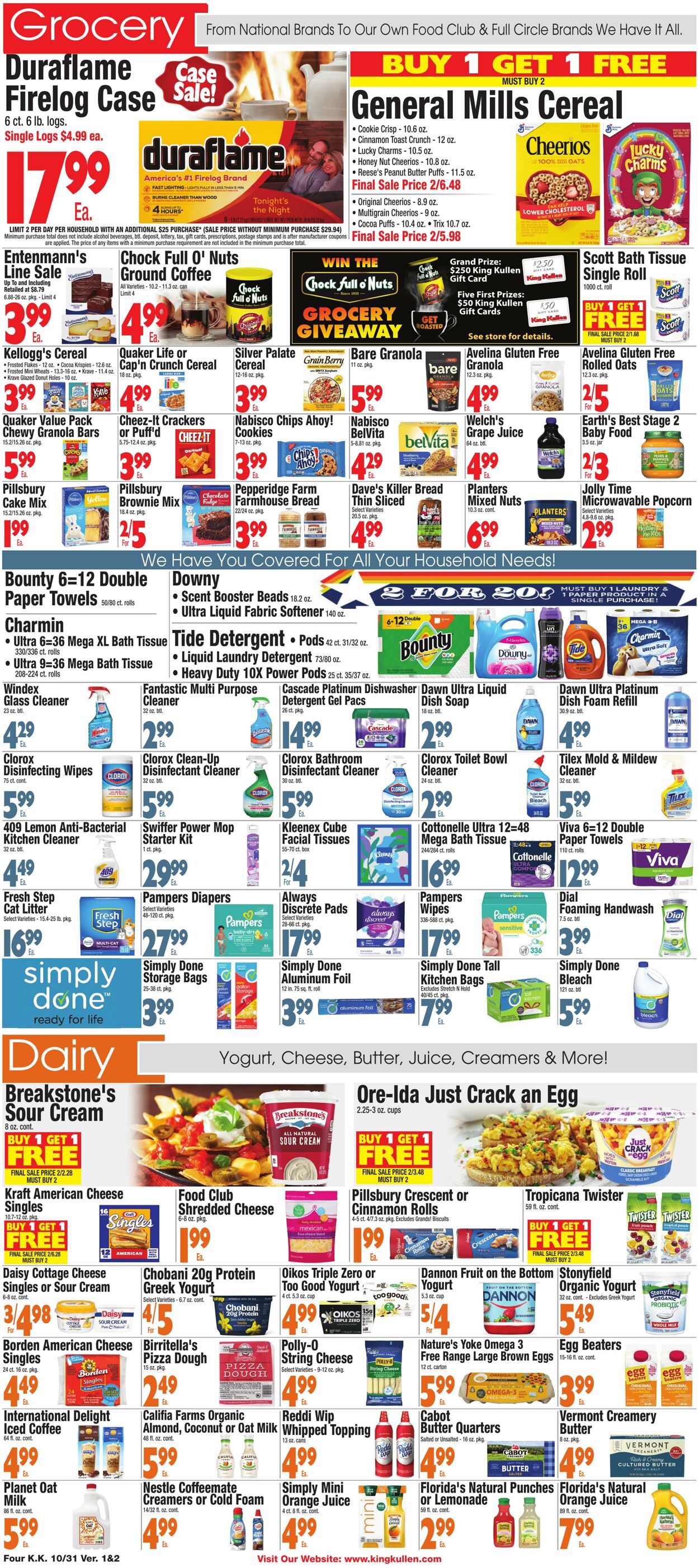 Weekly ad King Kullen 10/30/2025 - 11/06/2025