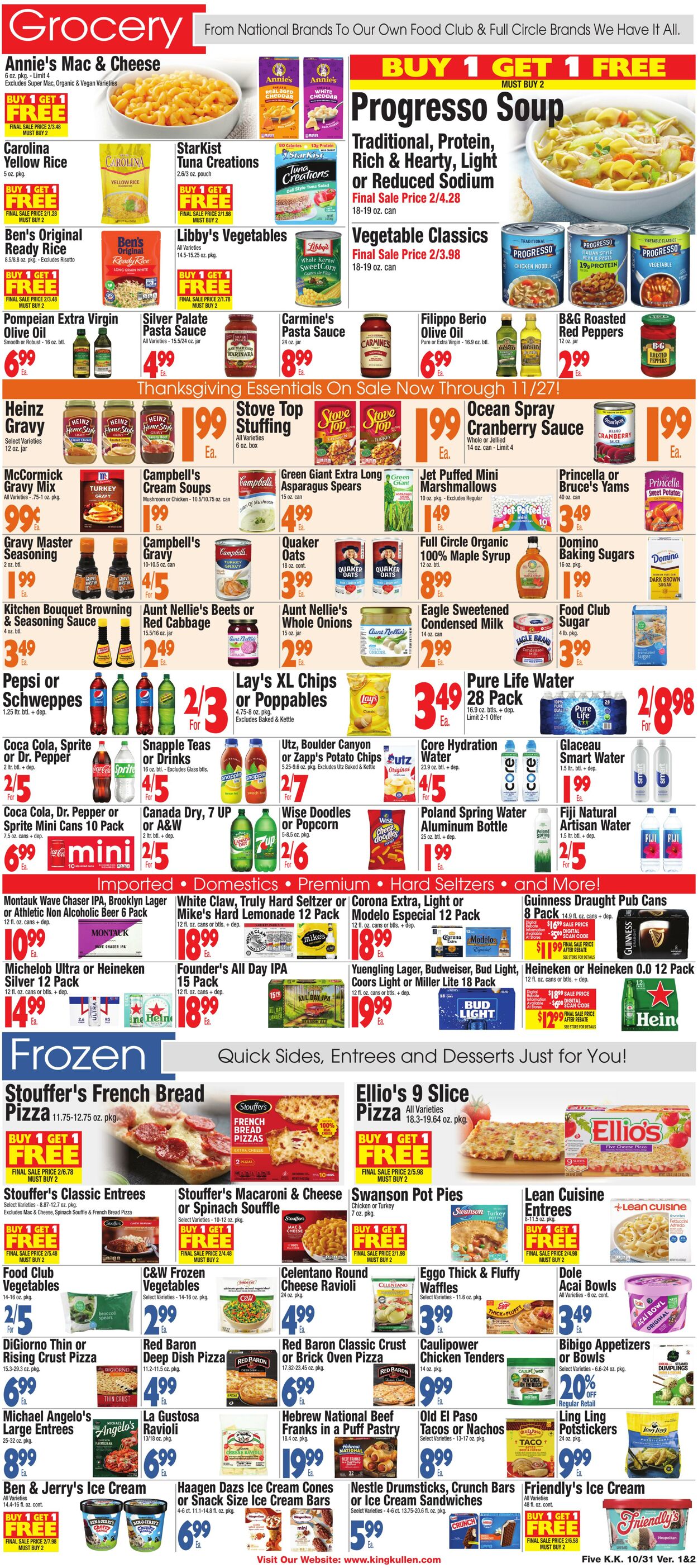 Weekly ad King Kullen 10/30/2025 - 11/06/2025
