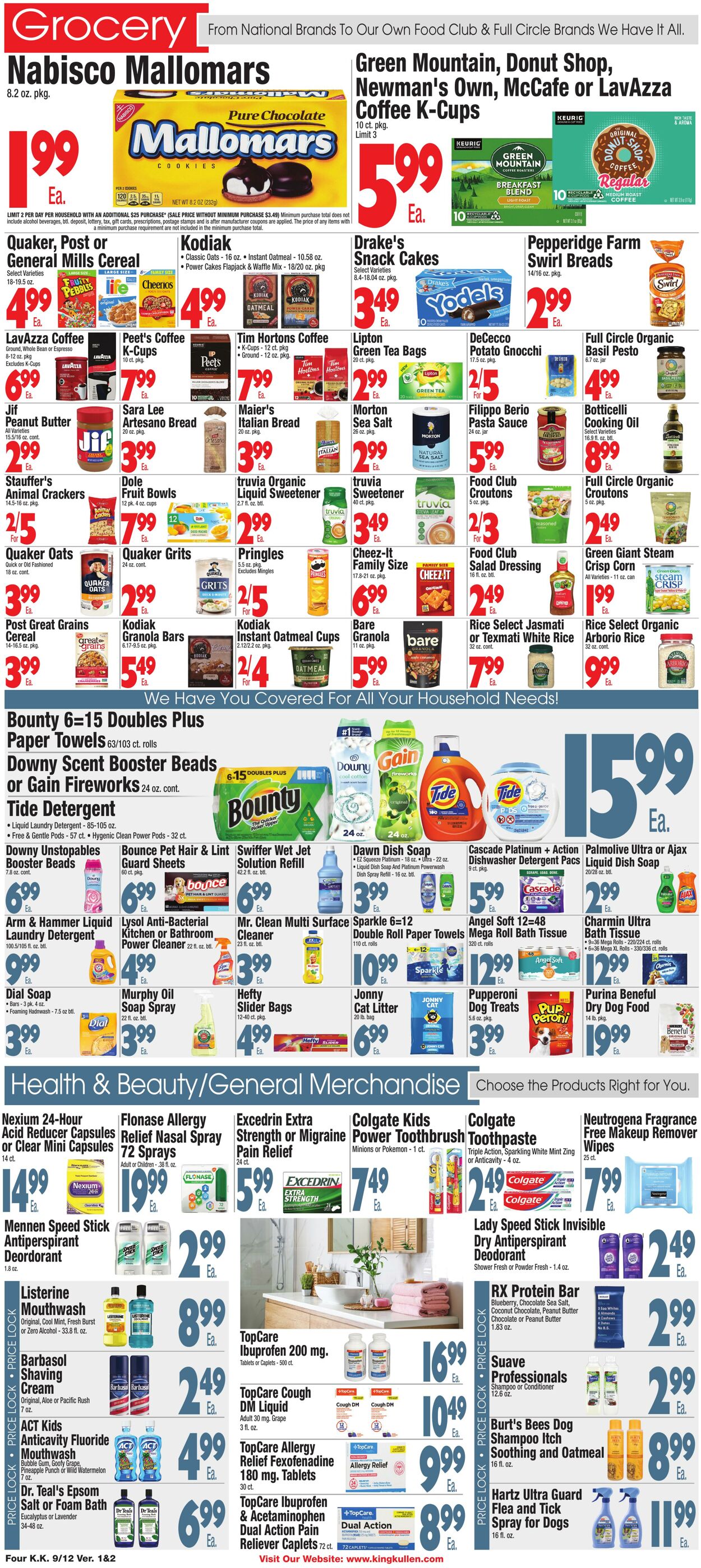 Weekly ad King Kullen 09/11/2025 - 09/18/2025