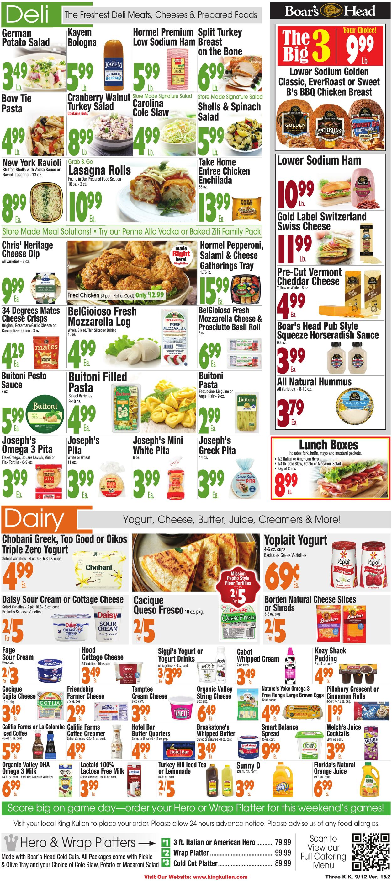 Weekly ad King Kullen 09/11/2025 - 09/18/2025