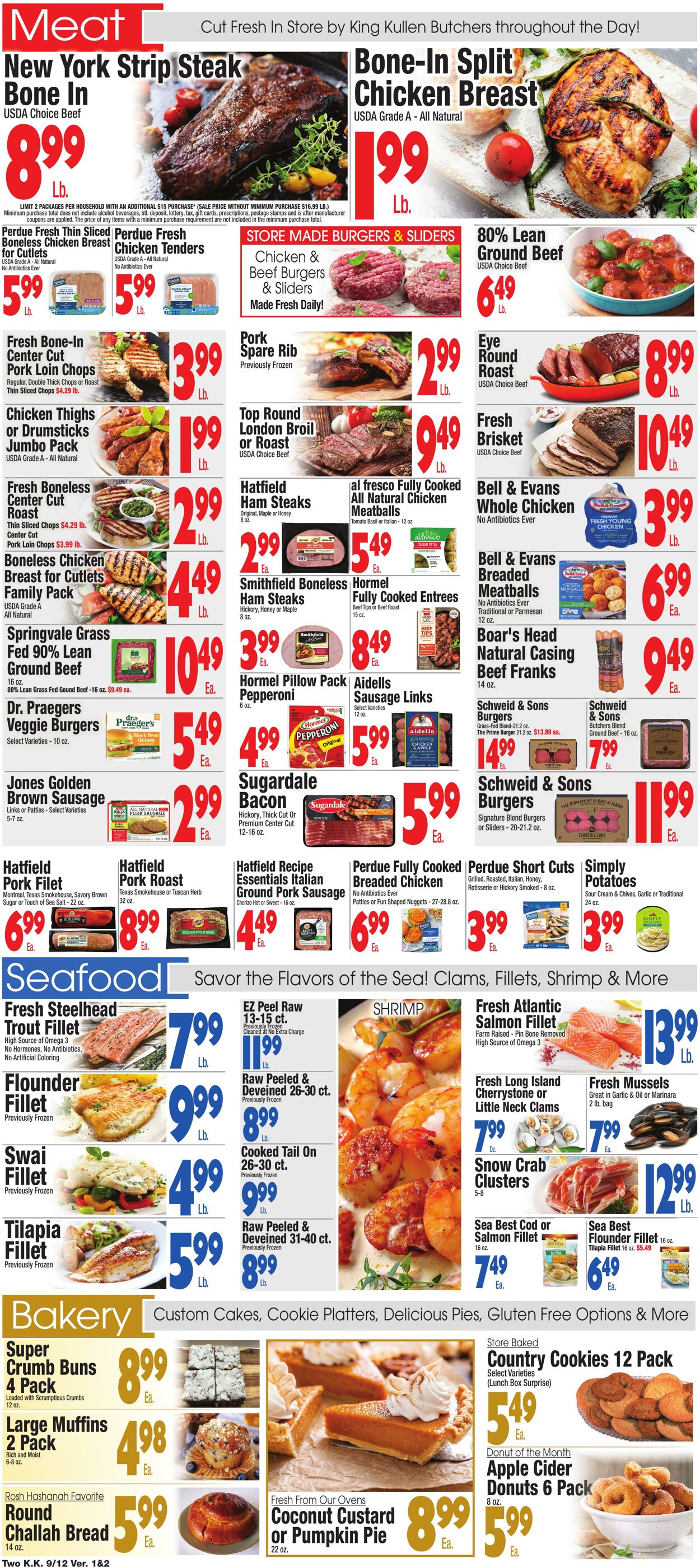 Weekly ad King Kullen 09/11/2025 - 09/18/2025