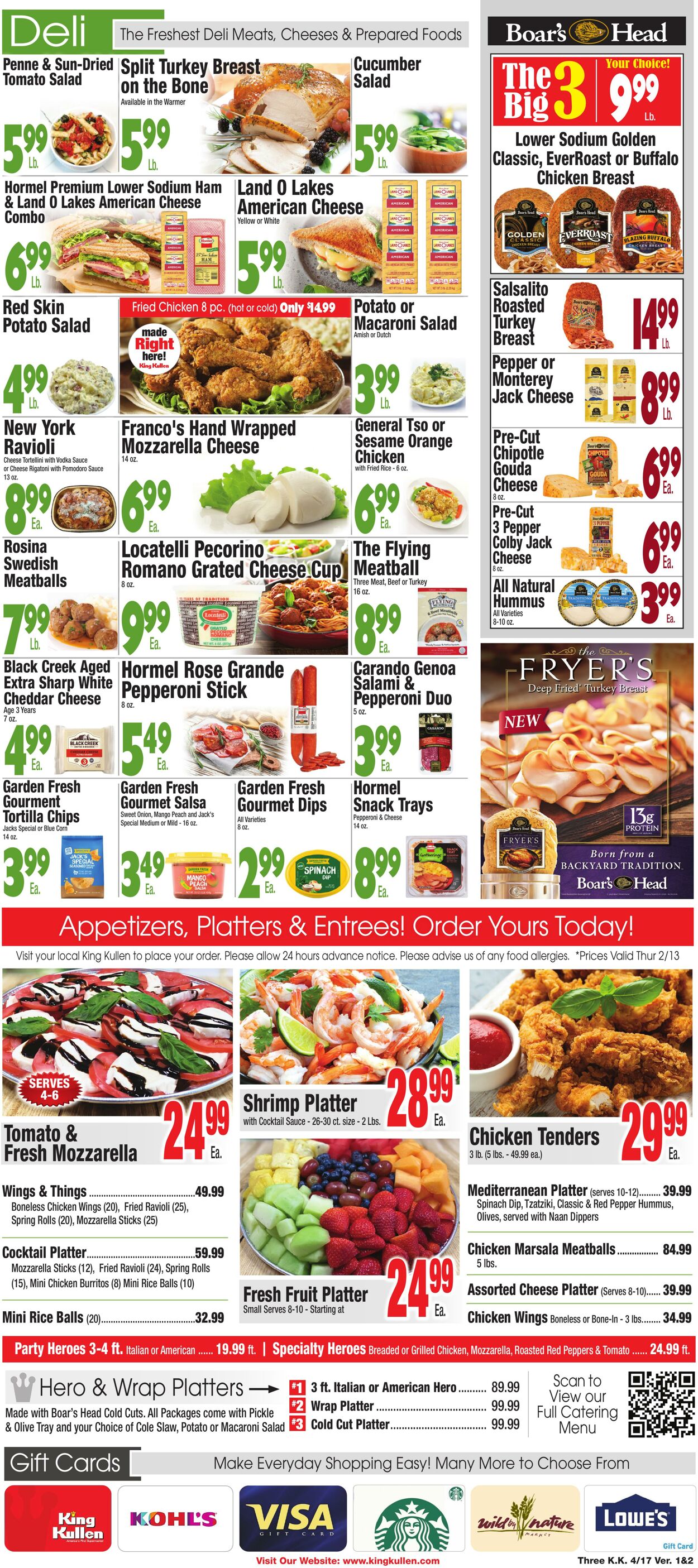 Weekly ad King Kullen 04/16/2026 - 04/23/2026