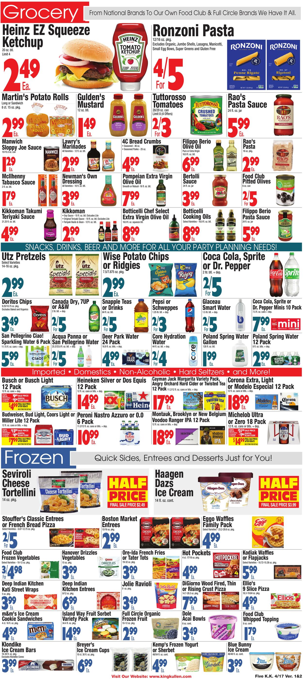 Weekly ad King Kullen 04/16/2026 - 04/23/2026