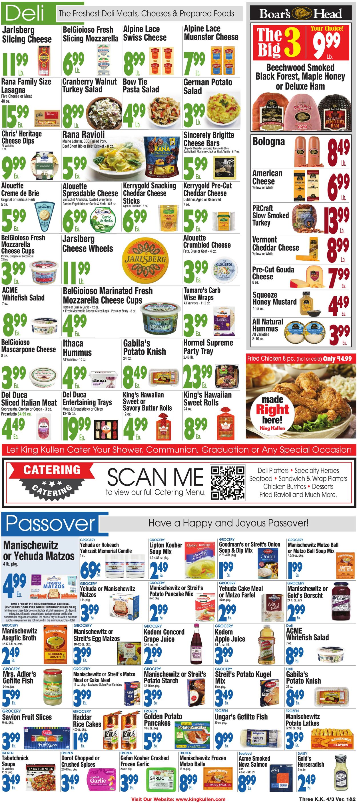 Weekly ad King Kullen 04/02/2026 - 04/09/2026