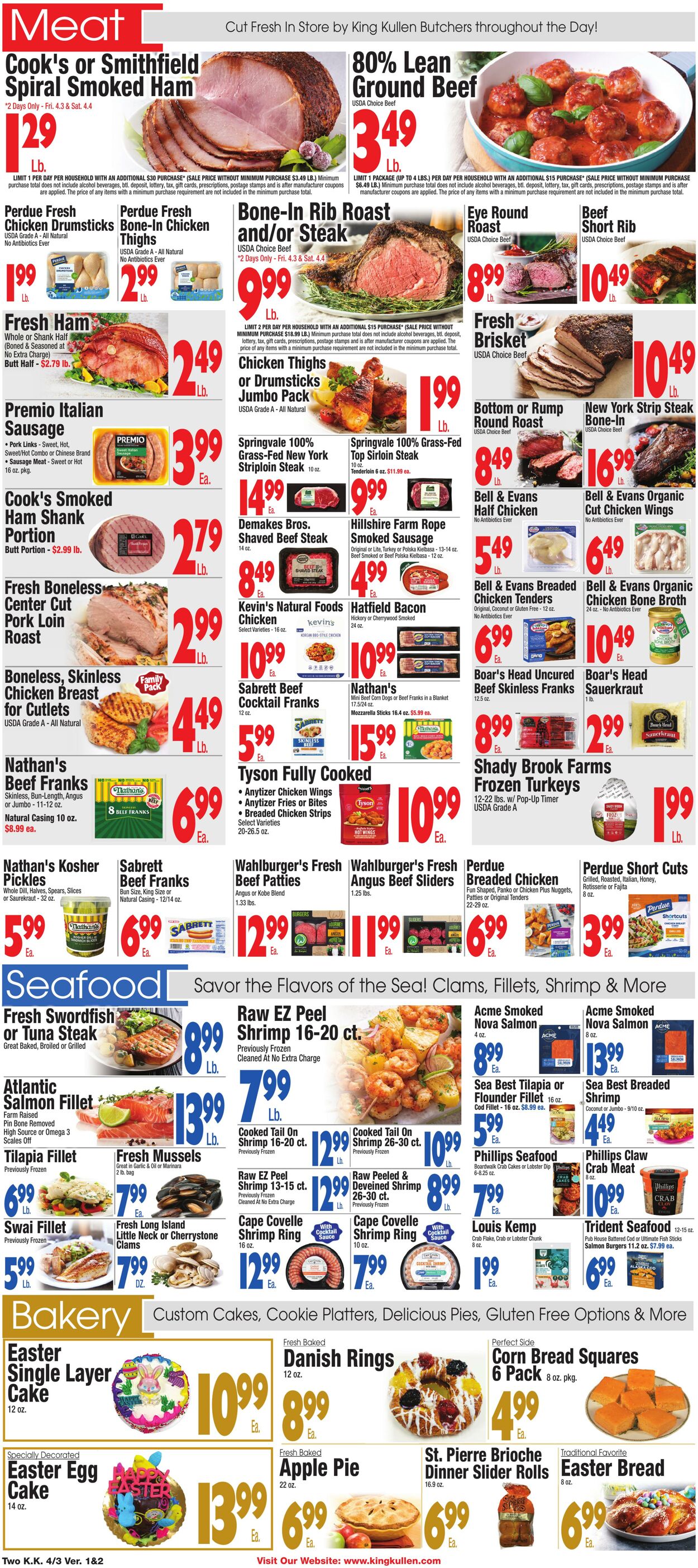 Weekly ad King Kullen 04/02/2026 - 04/09/2026