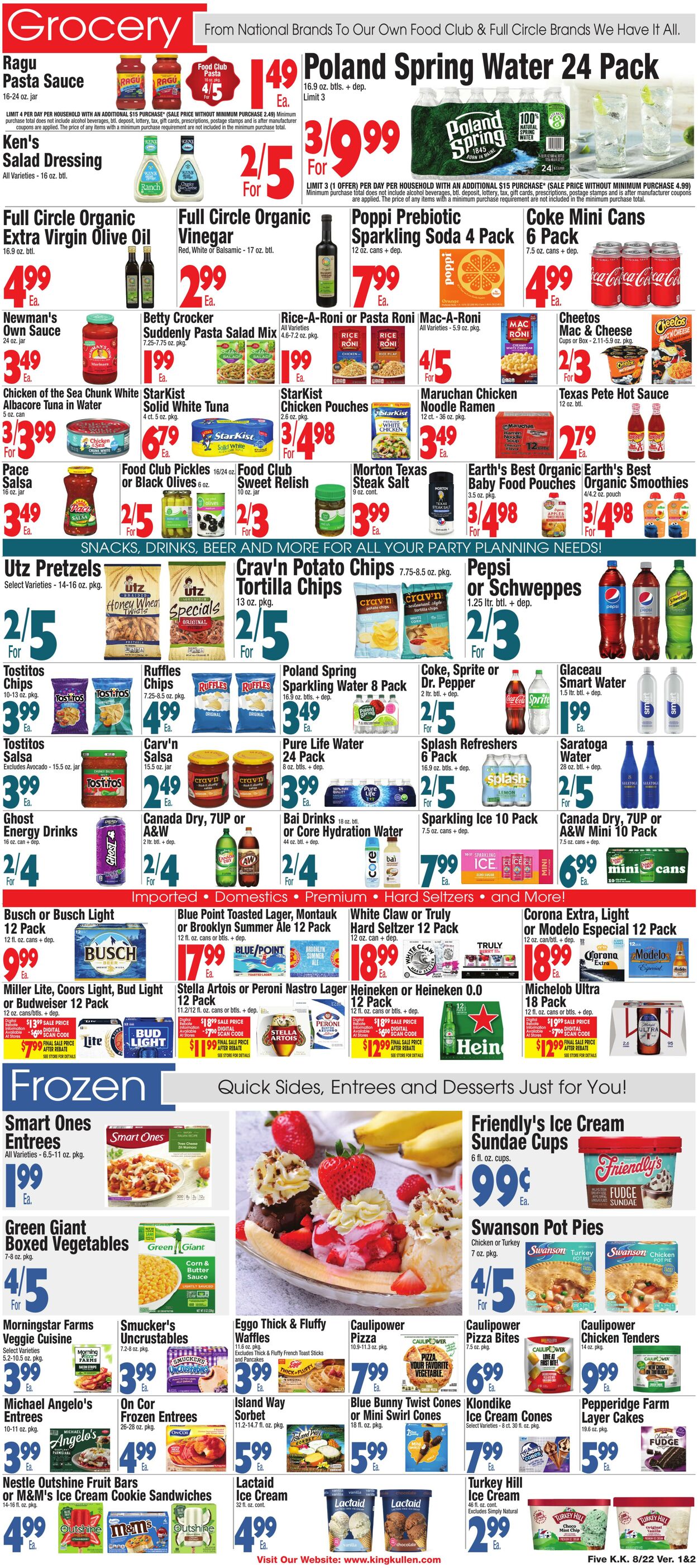 Weekly ad King Kullen 08/21/2025 - 08/28/2025