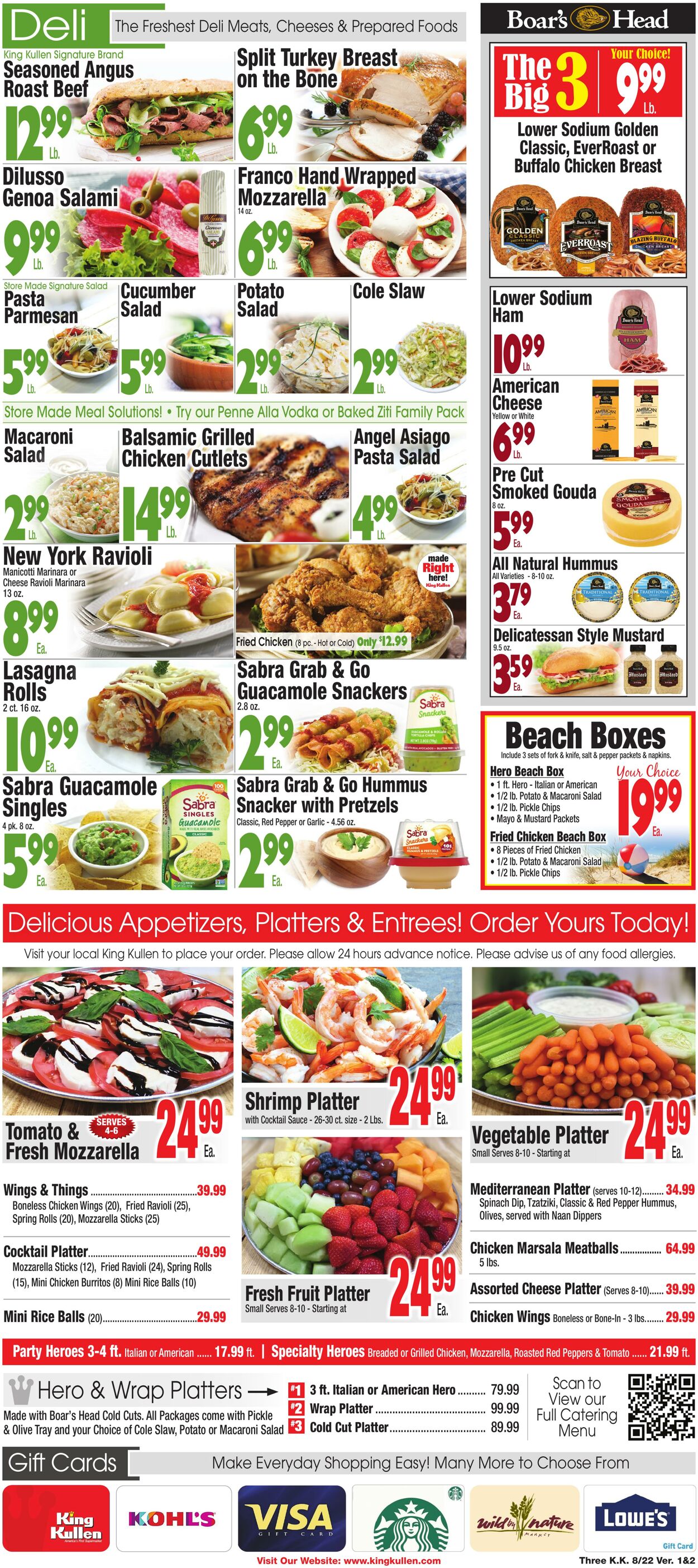 Weekly ad King Kullen 08/21/2025 - 08/28/2025