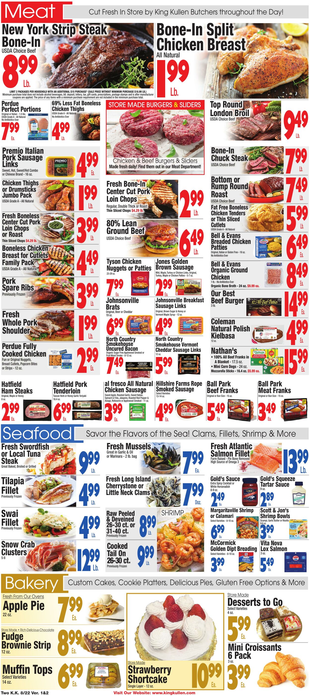 Weekly ad King Kullen 08/21/2025 - 08/28/2025