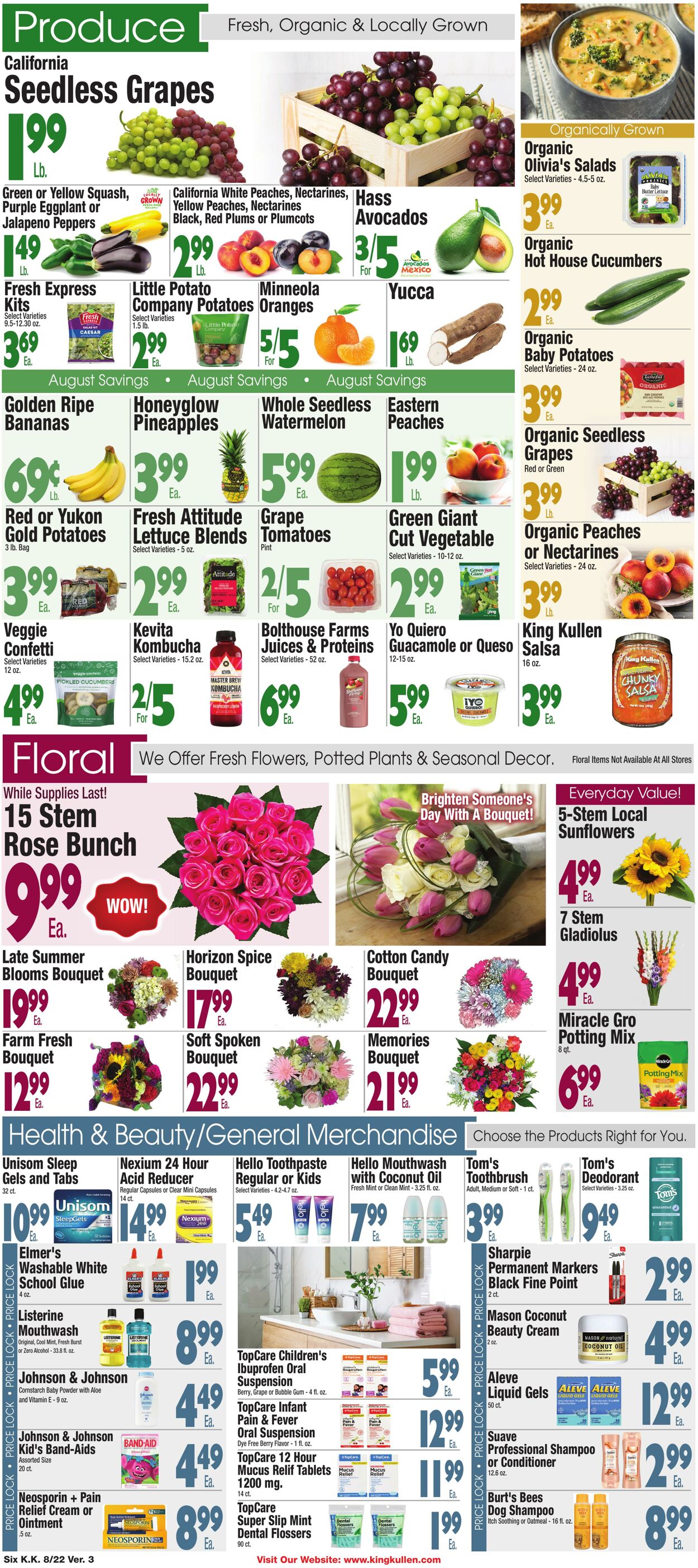 Weekly ad King Kullen 08/21/2025 - 08/28/2025