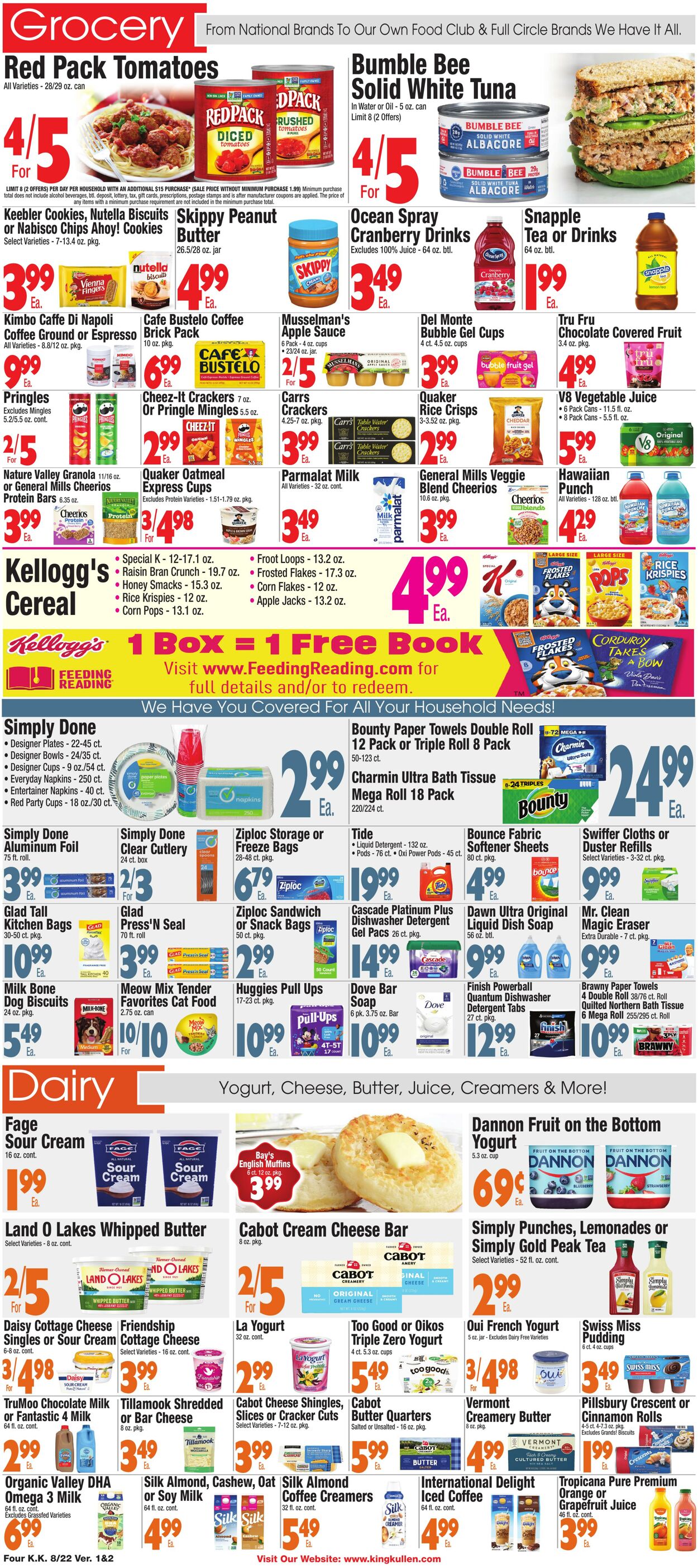 Weekly ad King Kullen 08/21/2025 - 08/28/2025